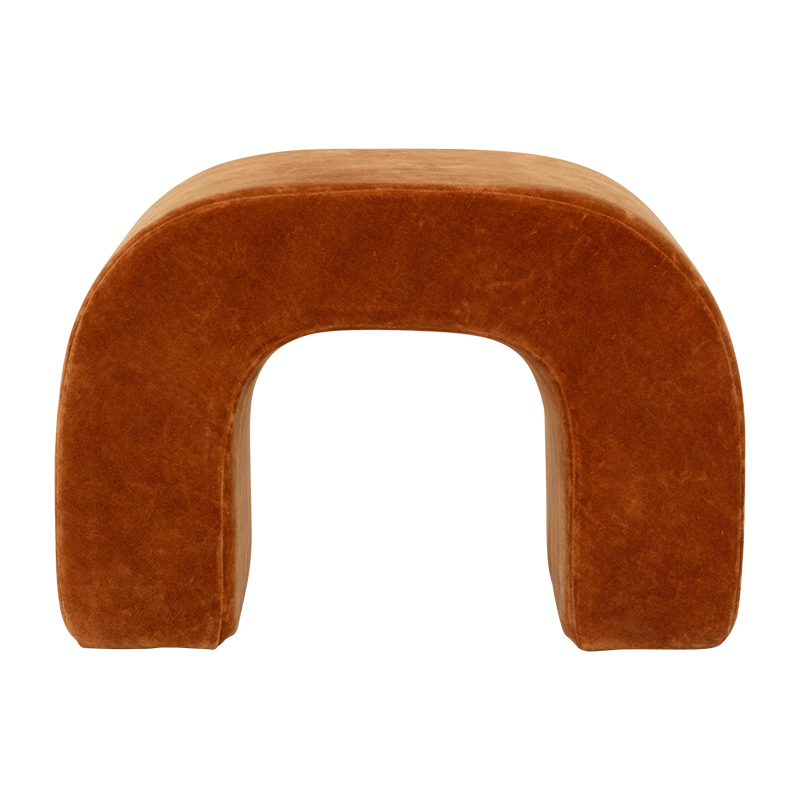 ARCH Pouf rostbraun