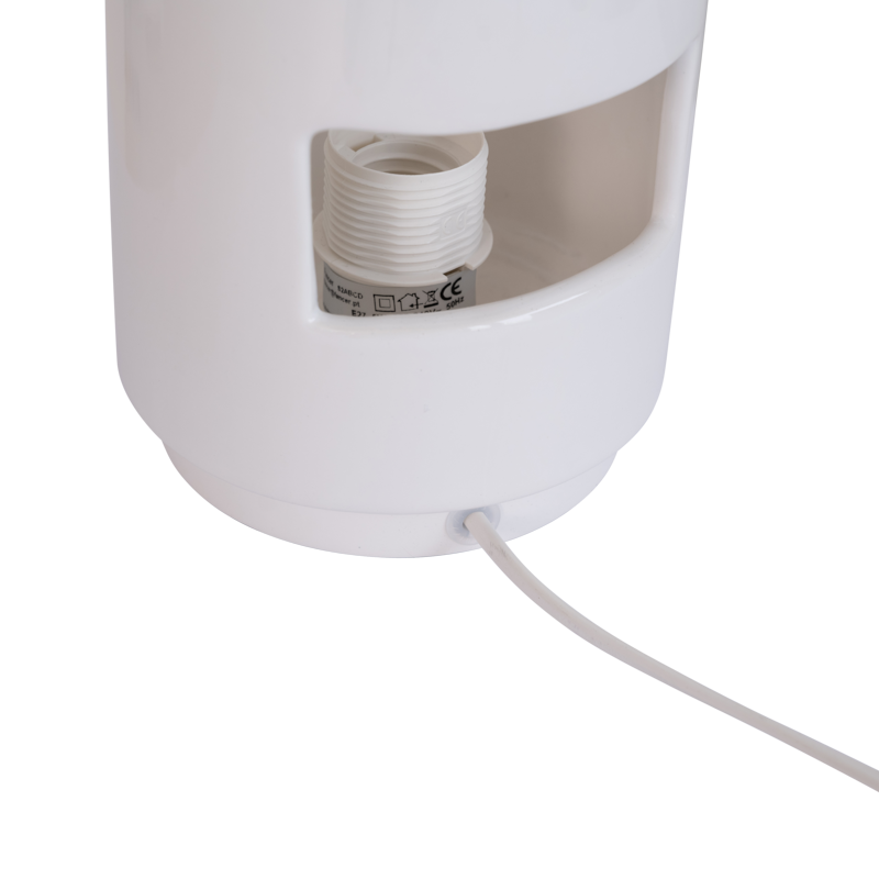 Ludico table lamp white ceramics