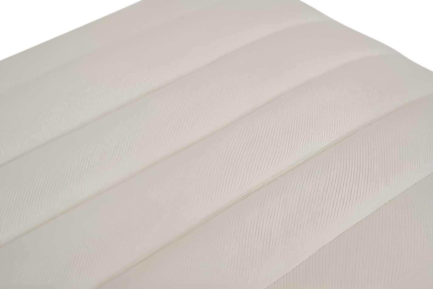 LYNE Pouf cremeweiß