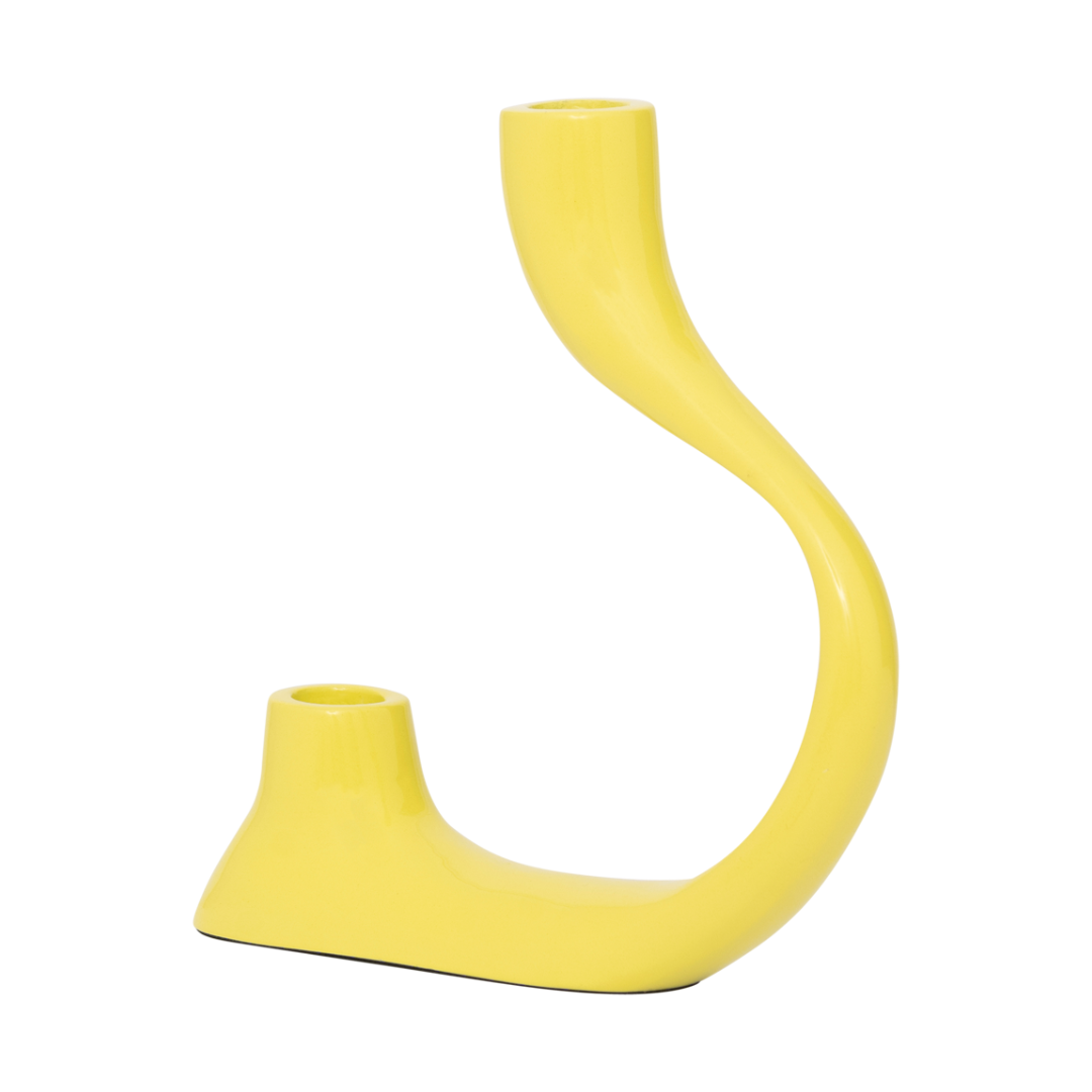 Kerzenhalter AILA limettengrün