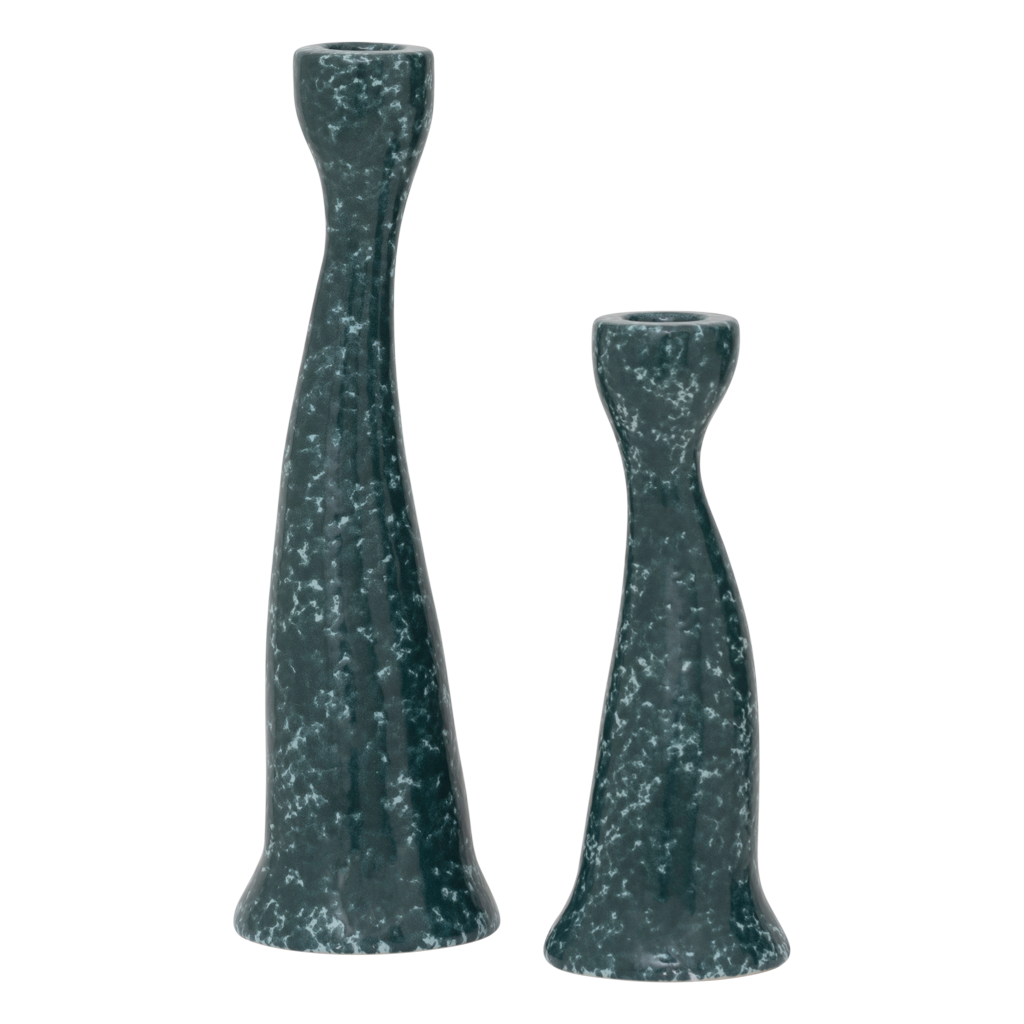 Kerzenhalter GRACE grüne Keramik