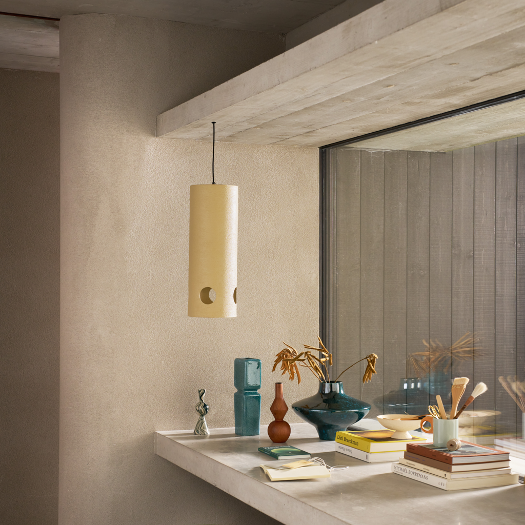 Pendelleuchte SHANIA sandfarben