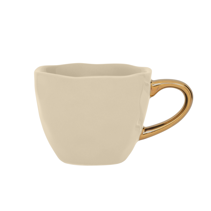 Espressotasse GOOD MORNING creme mit Gold