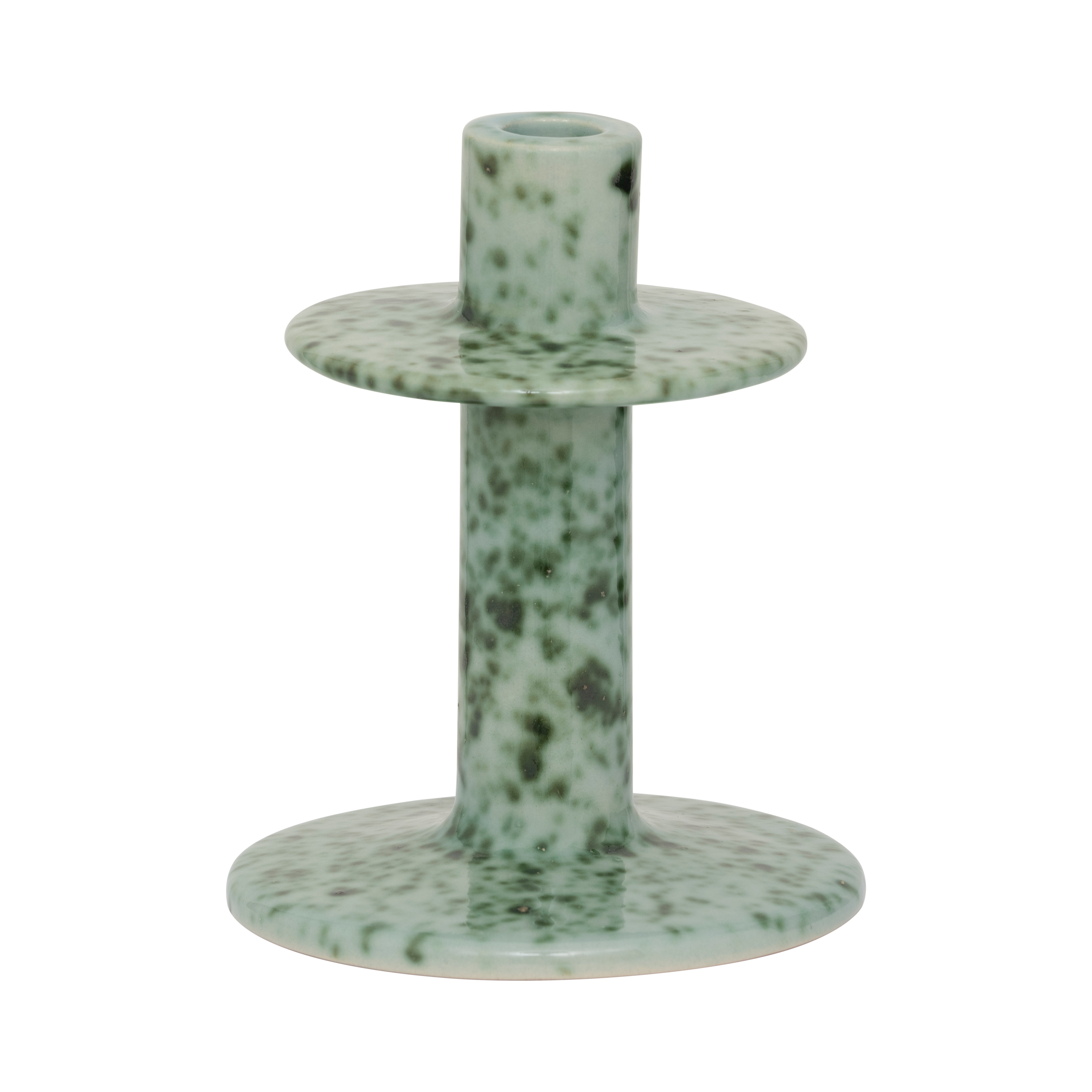 AIDEN Green Candle Holder