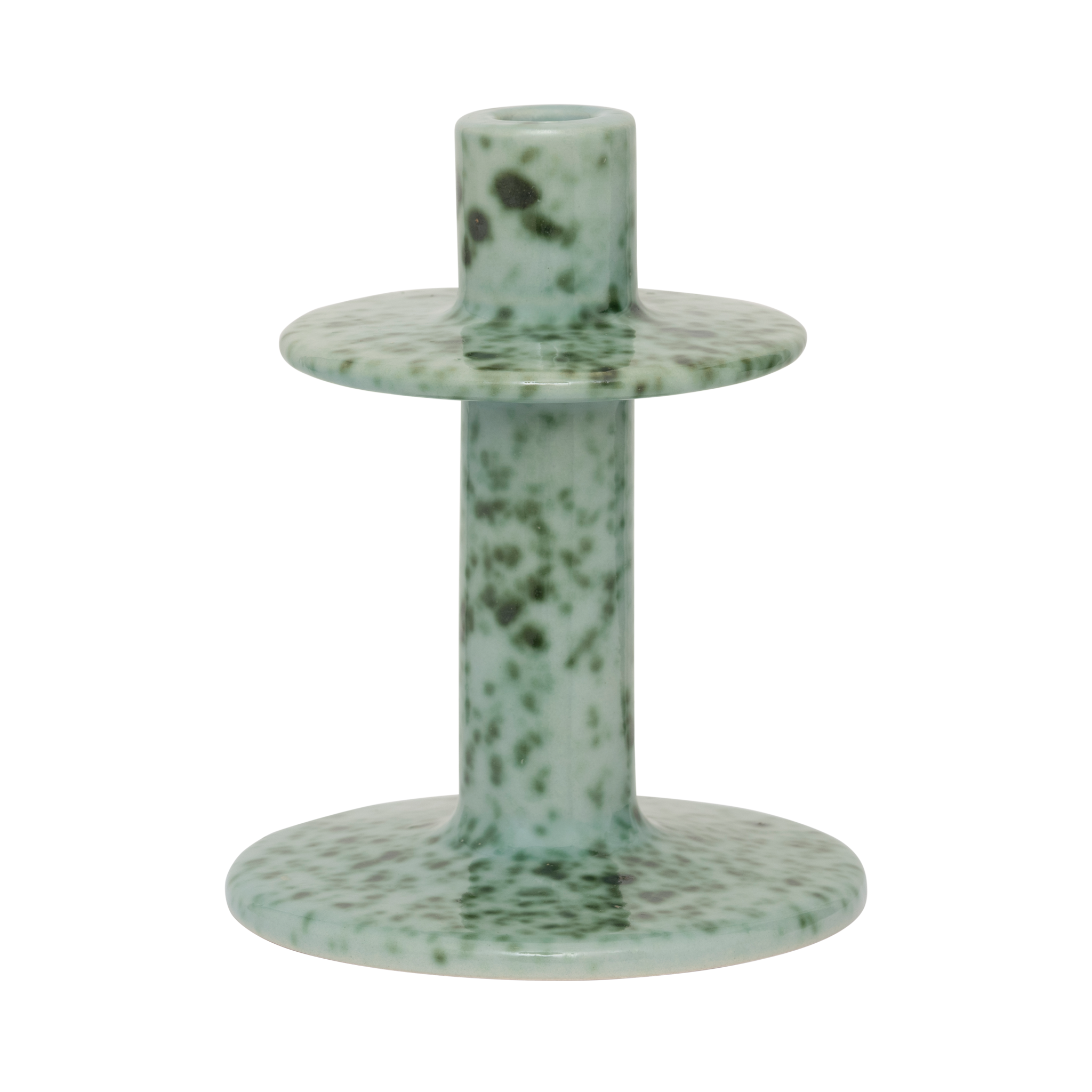 AIDEN Green Candle Holder