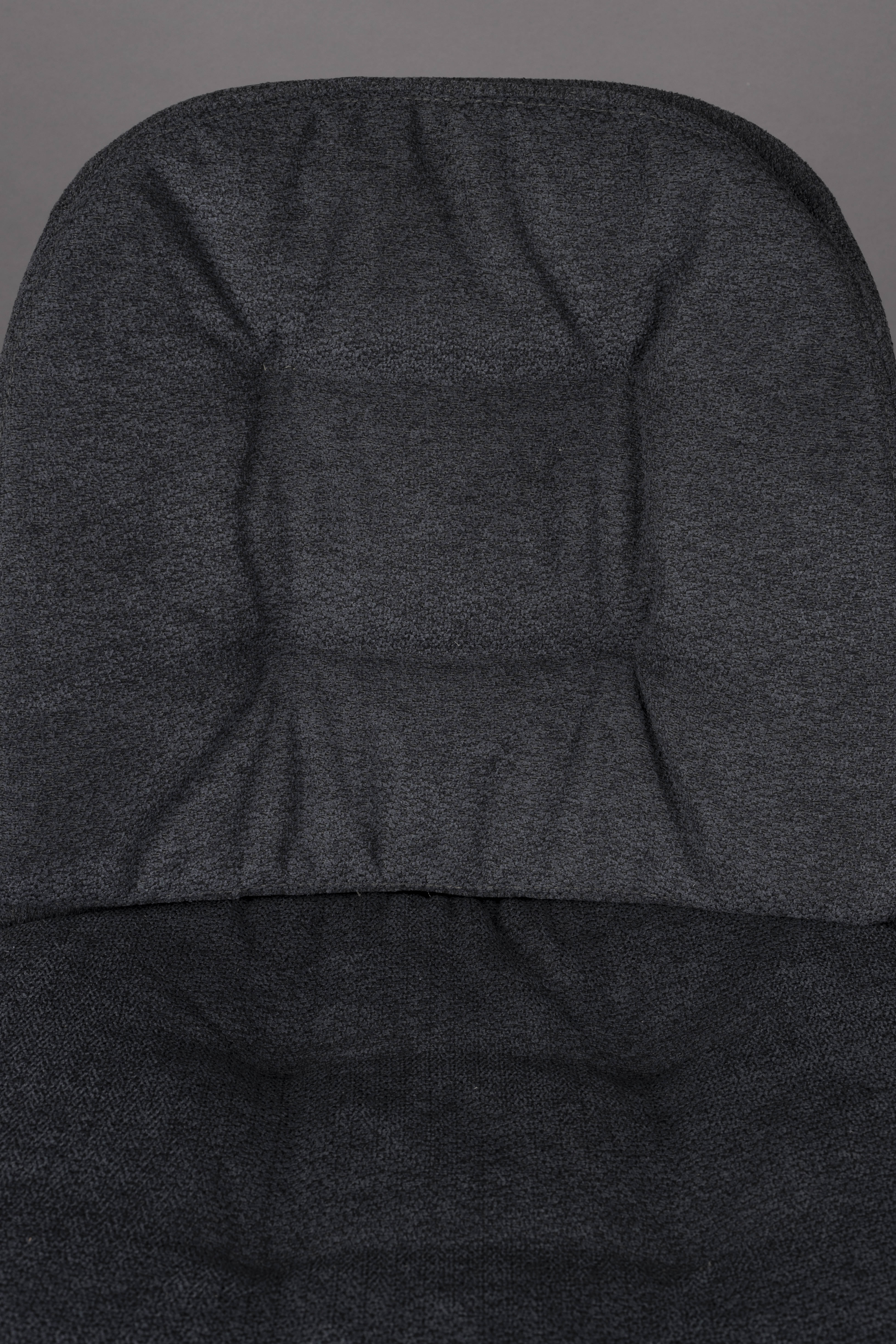 Stuhl JADE dunkelblau mit schwarzem Gestell