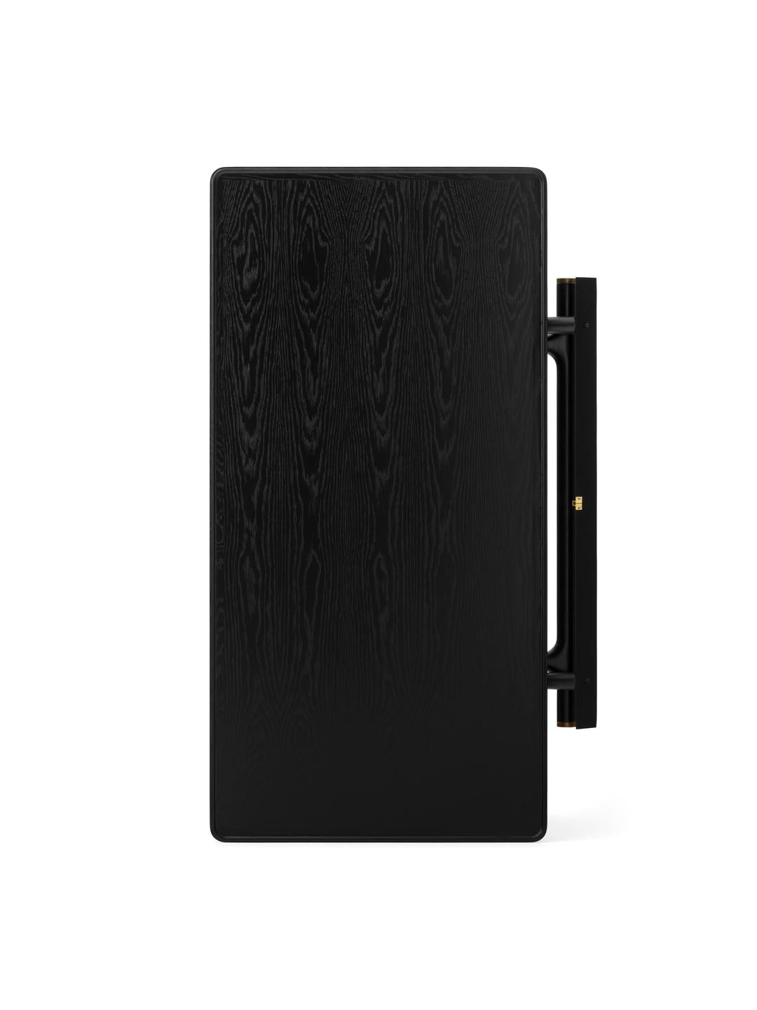 Couchtisch JÄGER aus schwarzem Eichenholz