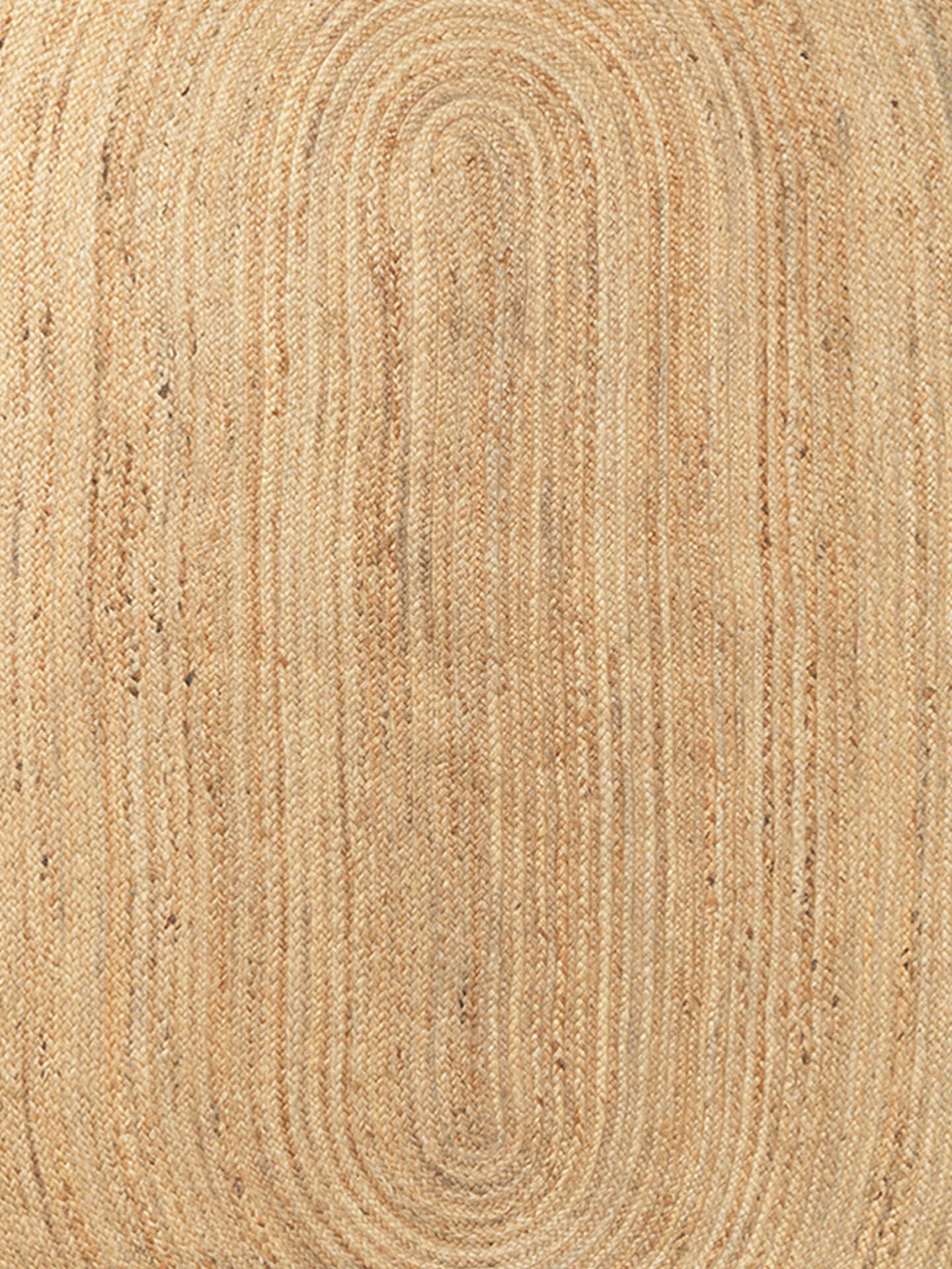 Ovaler Teppich ETERNAL Jute