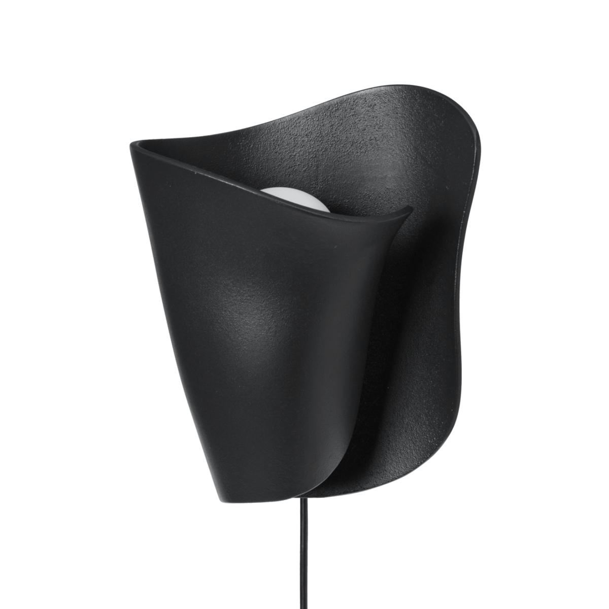 Kinkiet OYSTER czarny – ferm LIVING