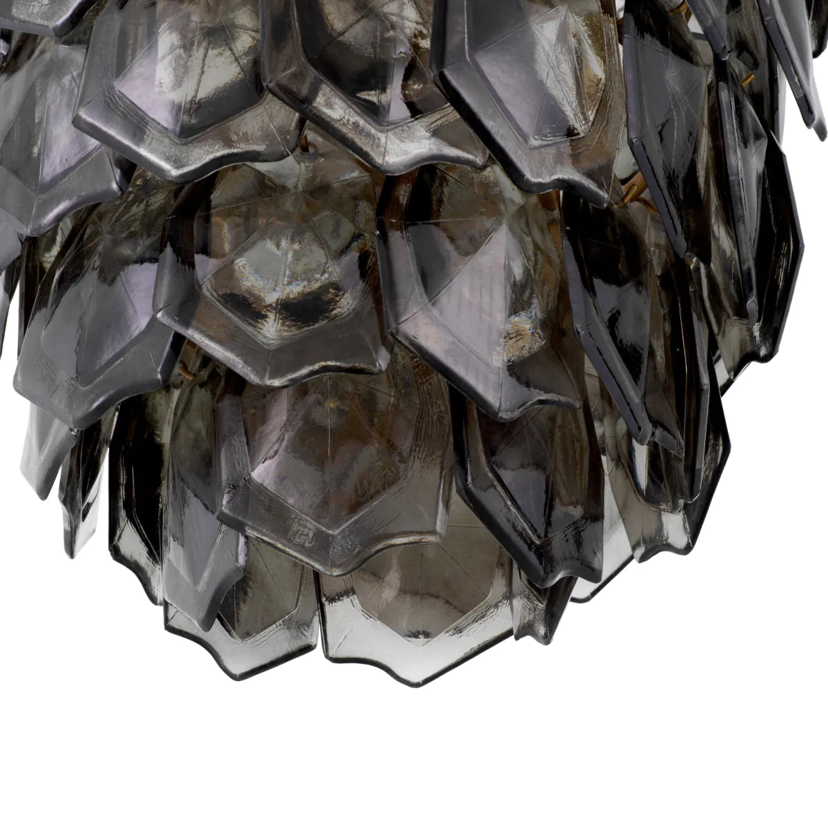 ELIAS chandelier smoked glass