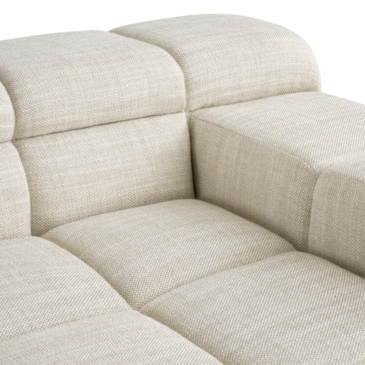 Jäger modulares Sofa - 2 -Personen rechts Beige