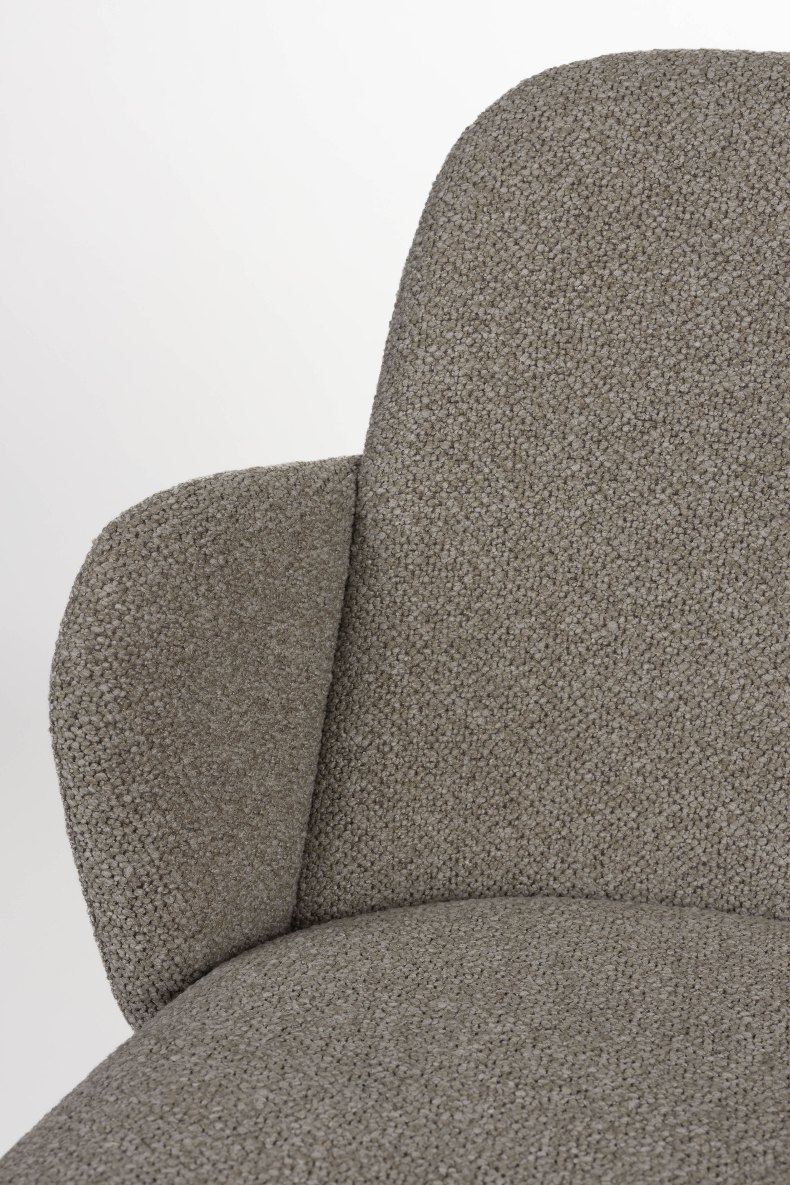 Stuhl mit Armlehnen Jerrico Grey -Brown