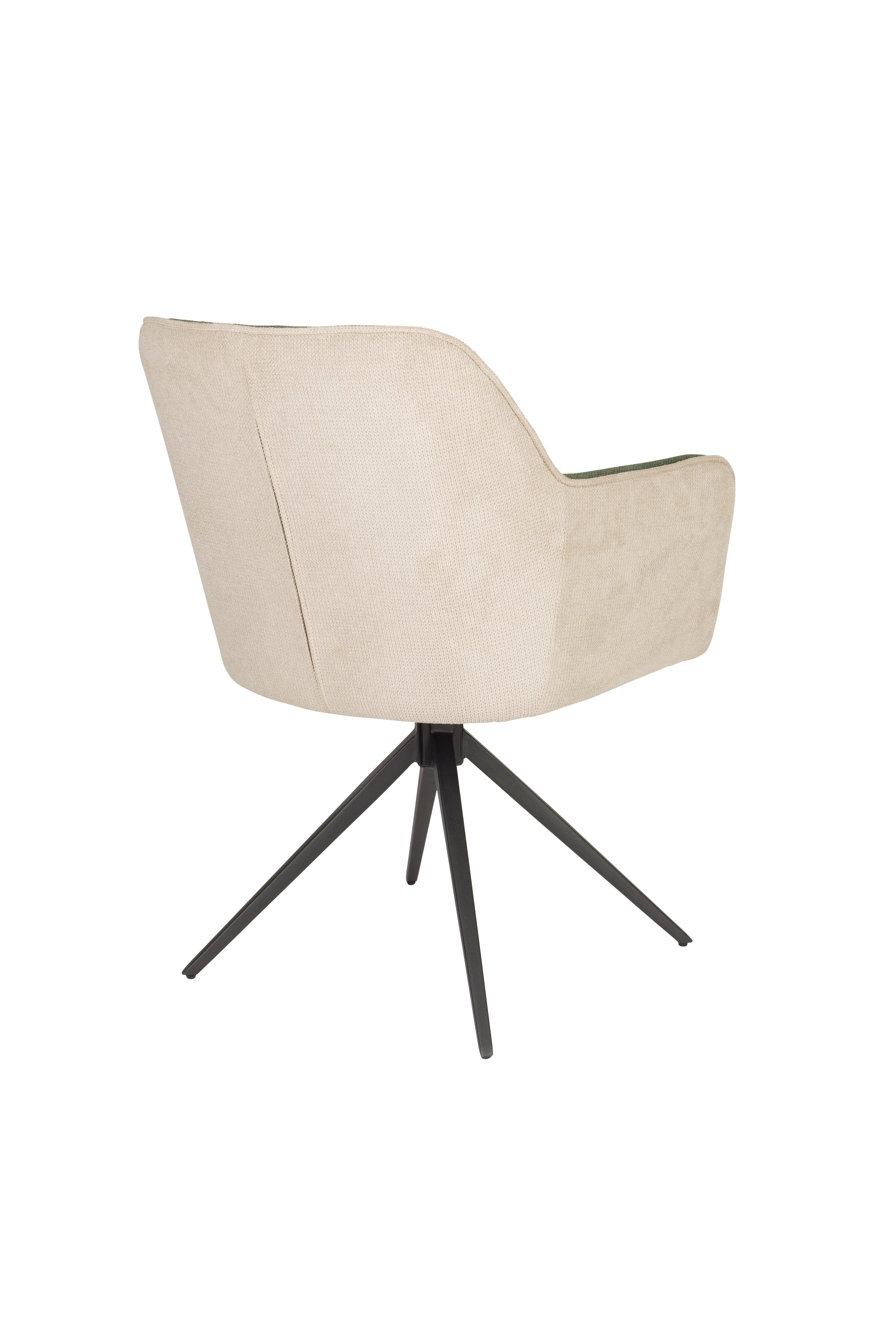 DALEY chair green with beige