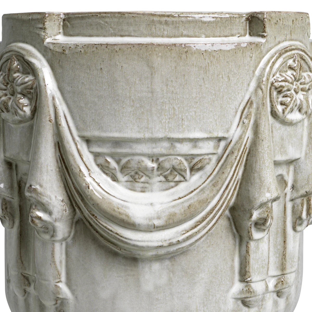 CHANDLER Outdoor Planter Gray Ceramic