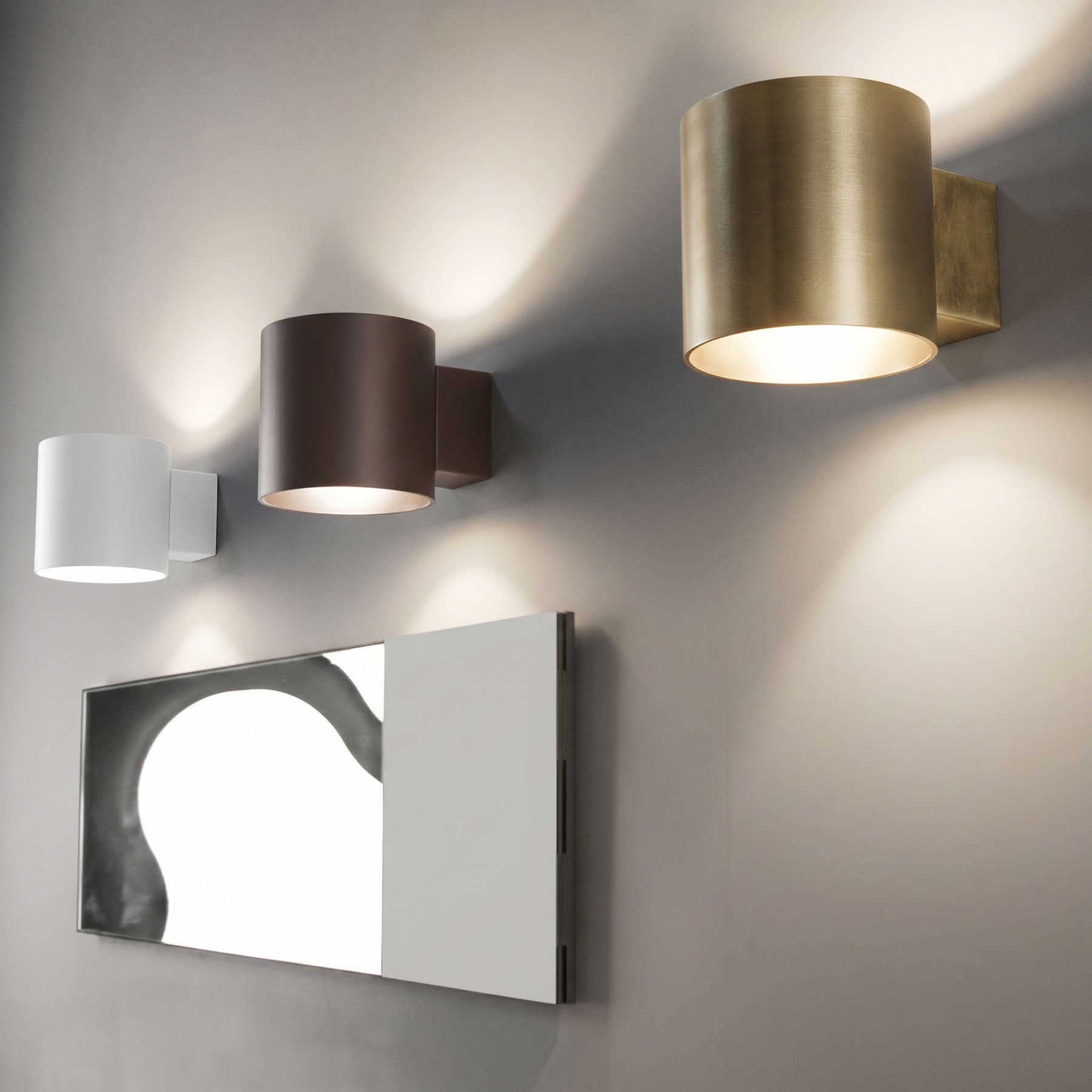Lampa ścienna TUBE biały