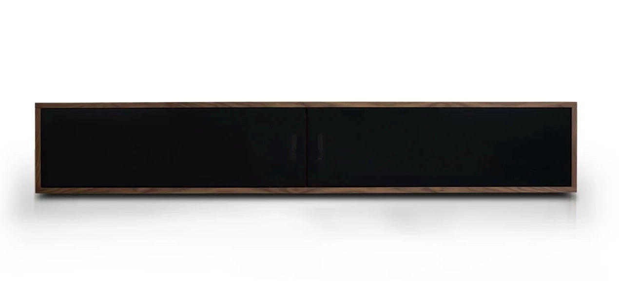 Szafka RTV GŁOŚNIKOWA fornir Rosanero    Eye on Design