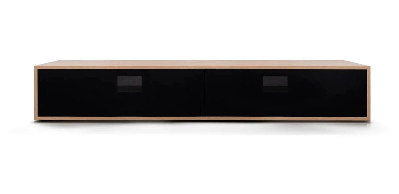 Szafka RTV GŁOŚNIKOWA fornir Rosanero    Eye on Design