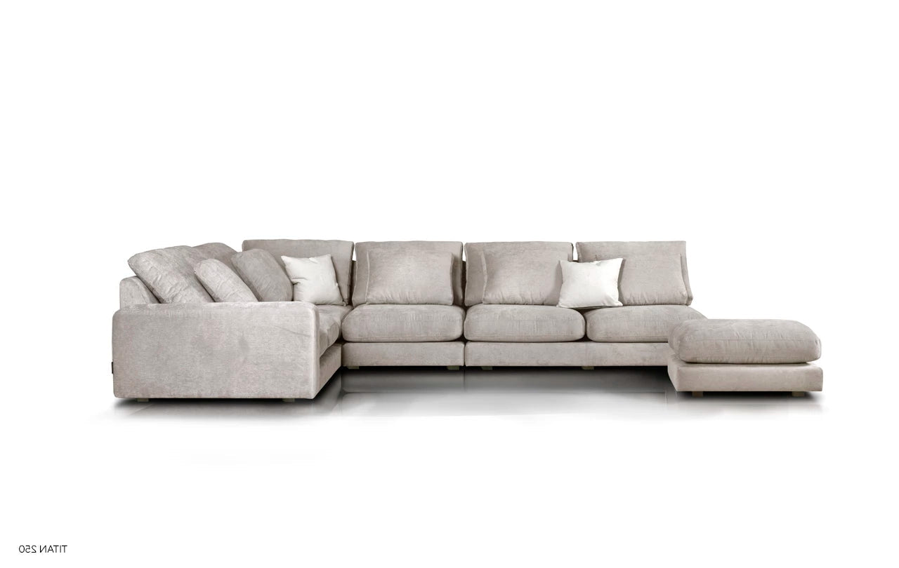 Modularer linker Ecksofa NOOR personalisierbar