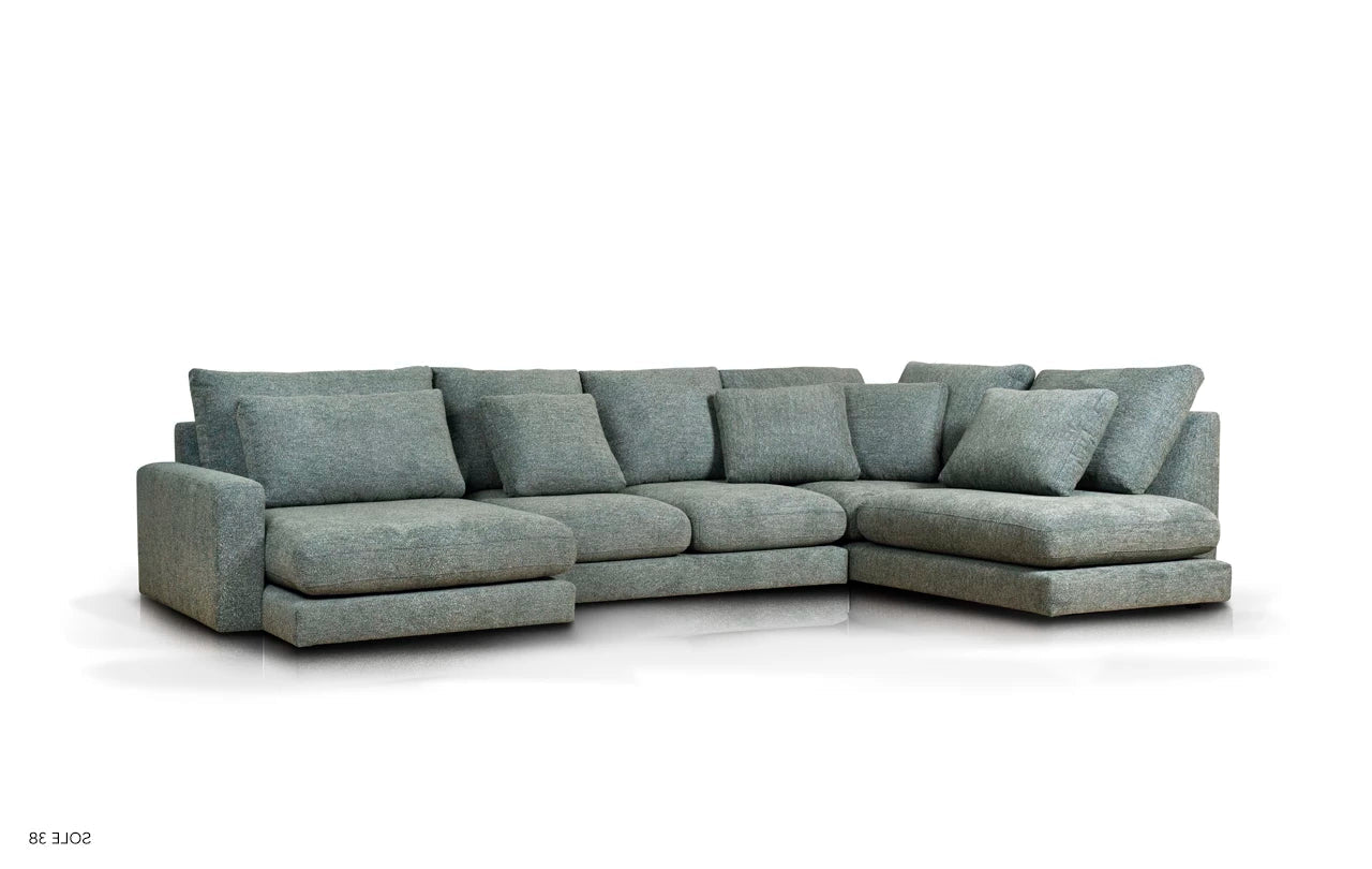Modularer linker Ecksofa NOOR personalisierbar