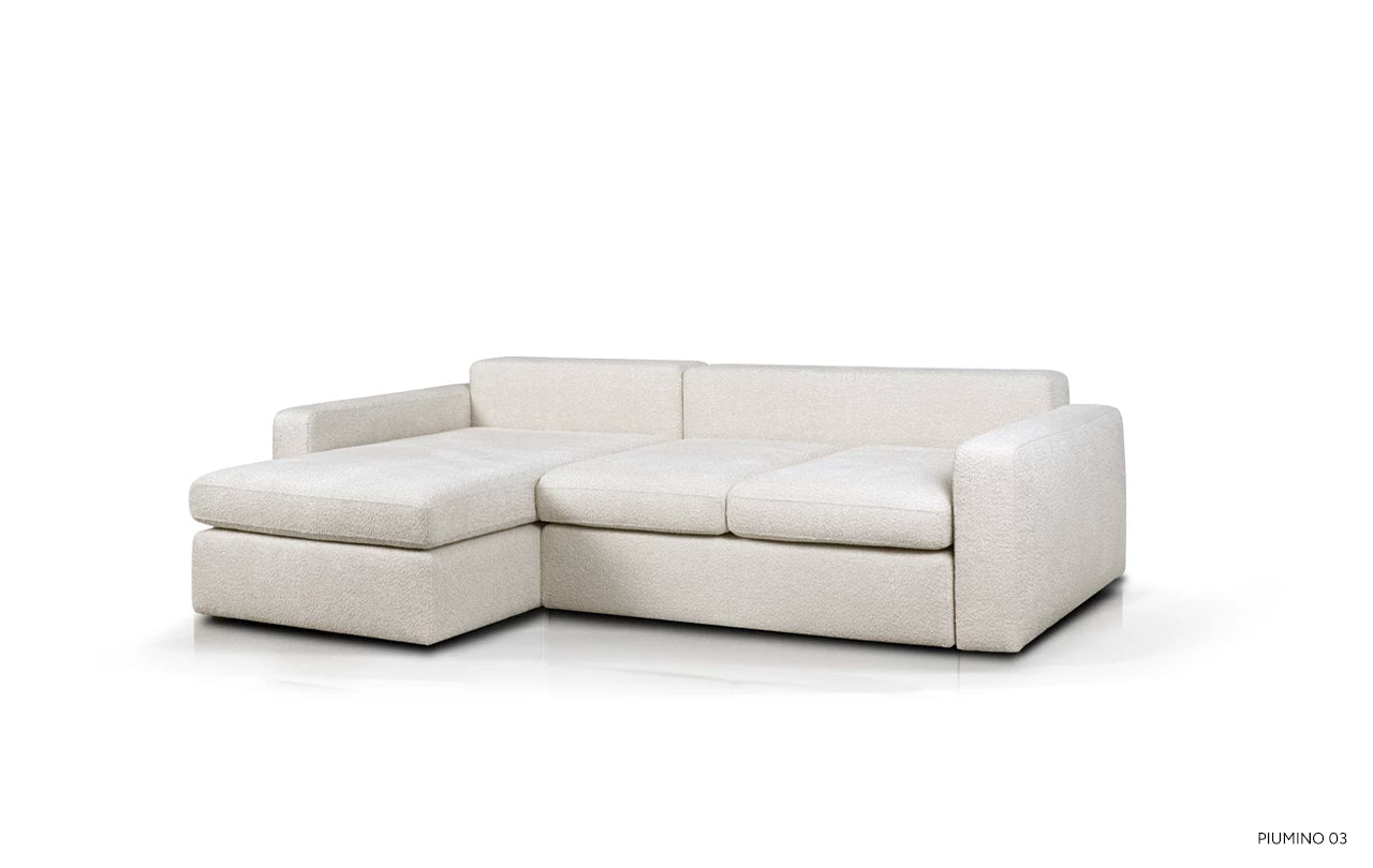 Left-facing sofa bed ZAZU customizable