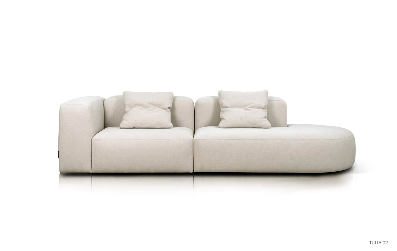 Right-sided corner sofa BABBLE customizable