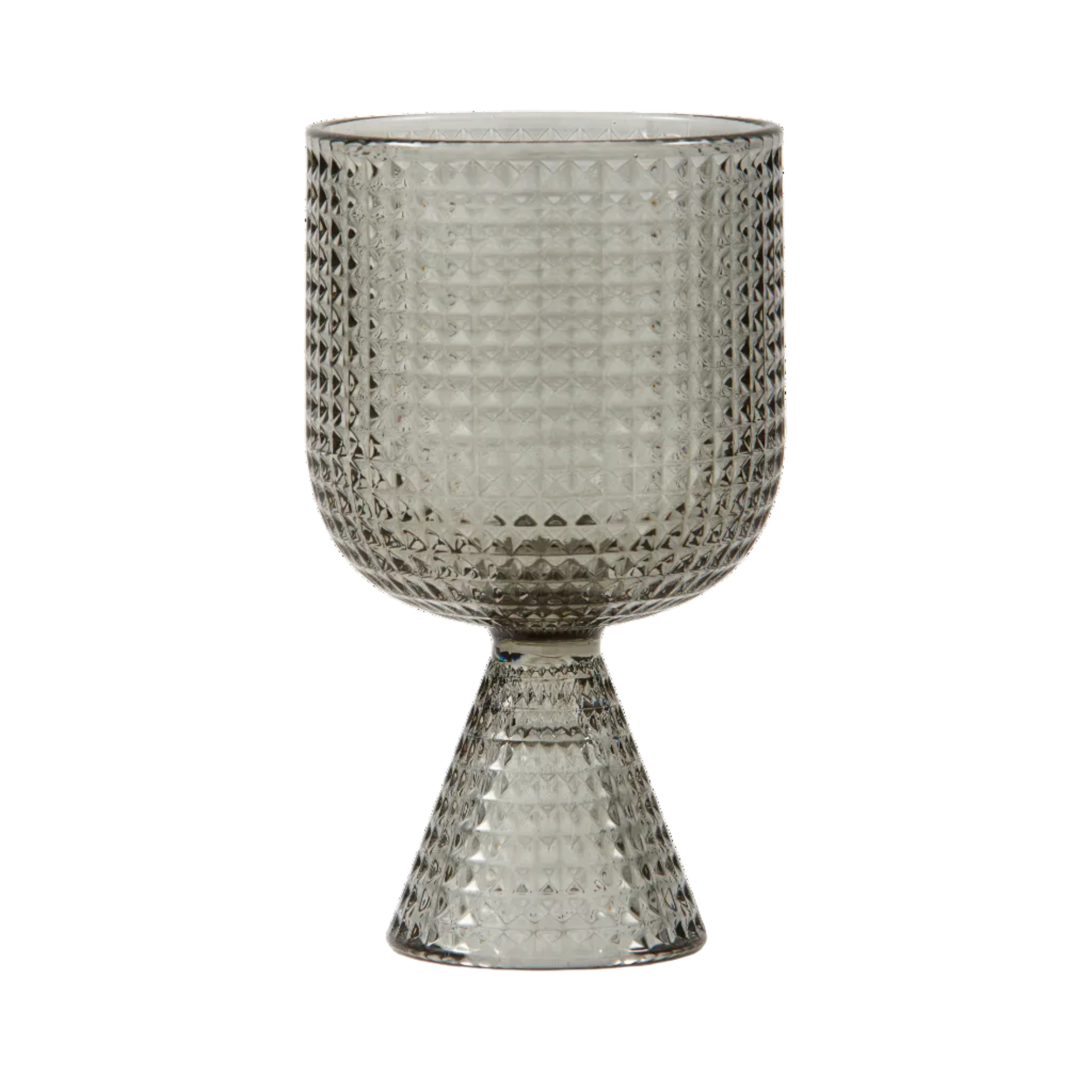 Set Weingläser ROOFTOP graues Glas