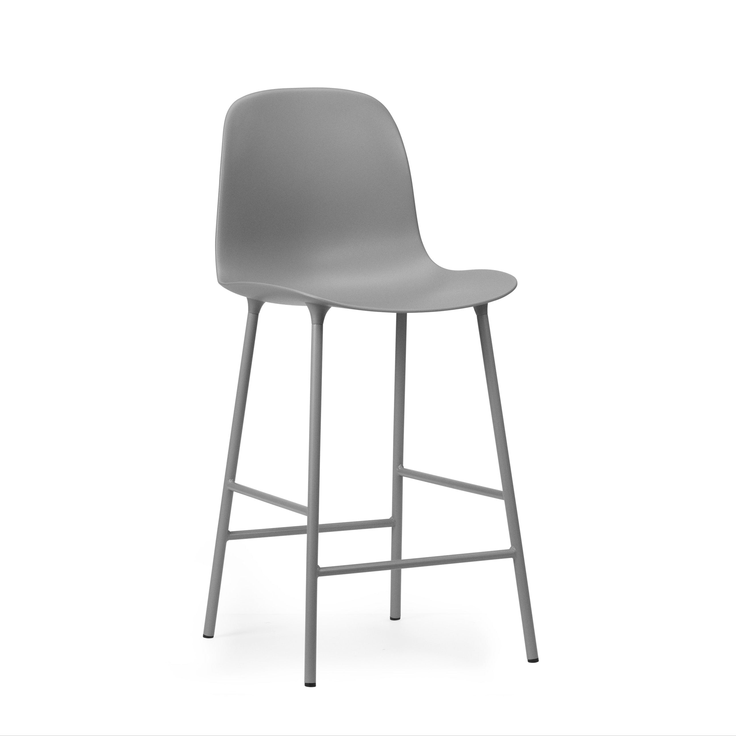 Gray bar chair