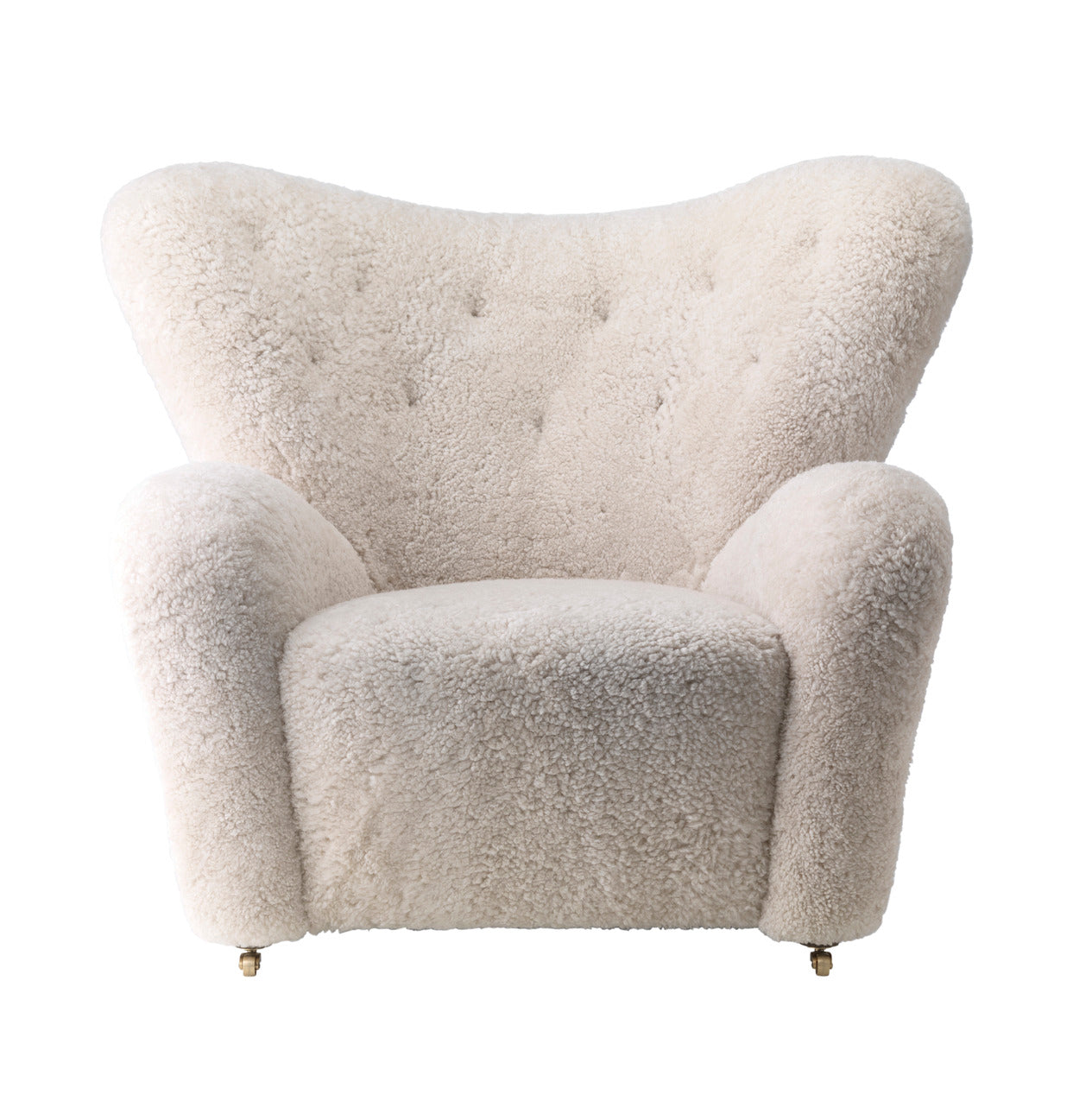 THE TIRED MAN Armchair sheepskin