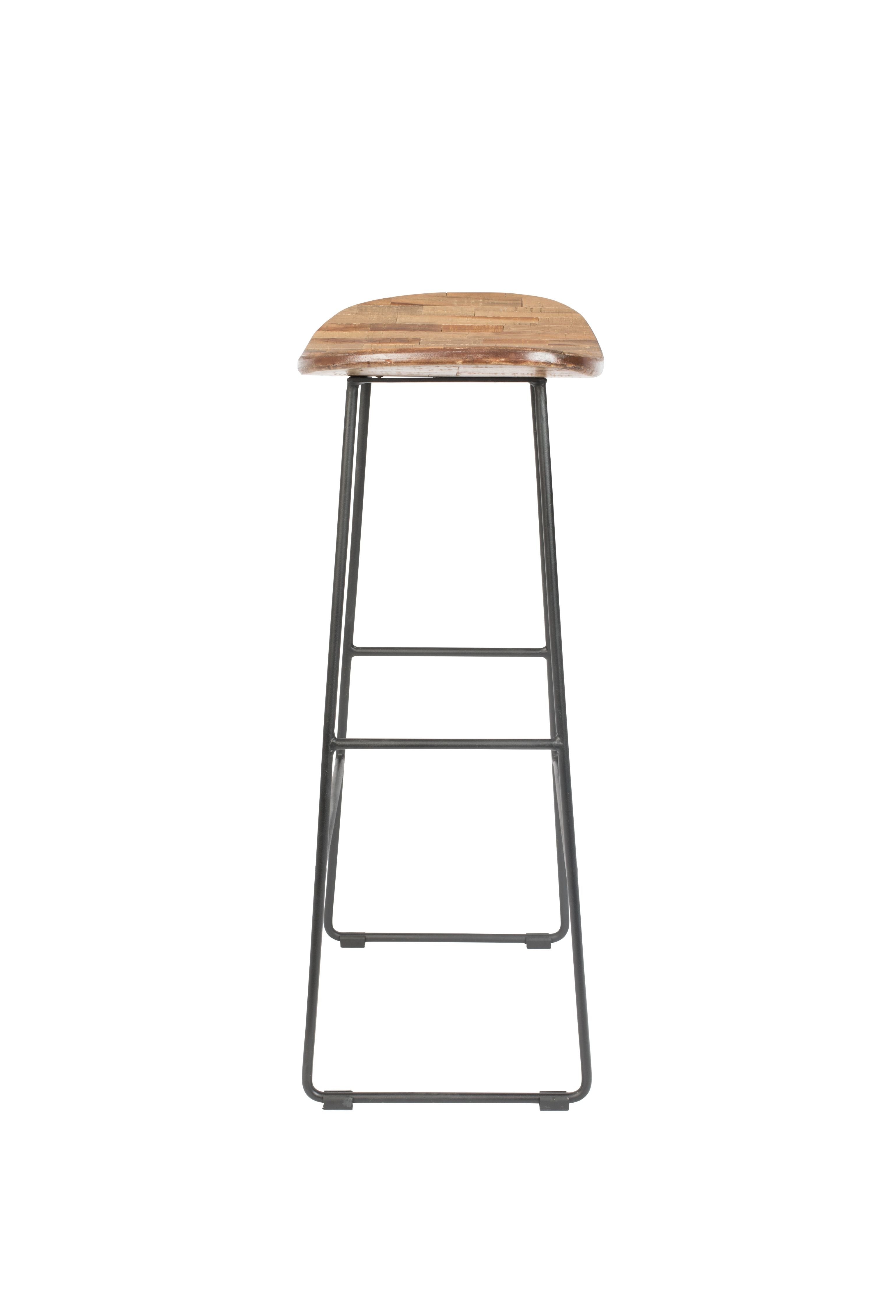 Tangle Tangle Bar Stool with black base