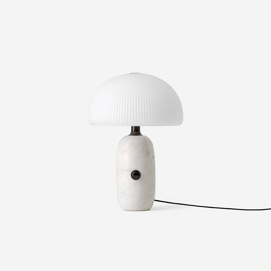 Tischlampe SCULPTURE weißer Marmor