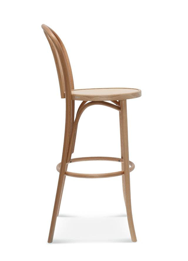 BST-18 Hocker aus Buchenholz