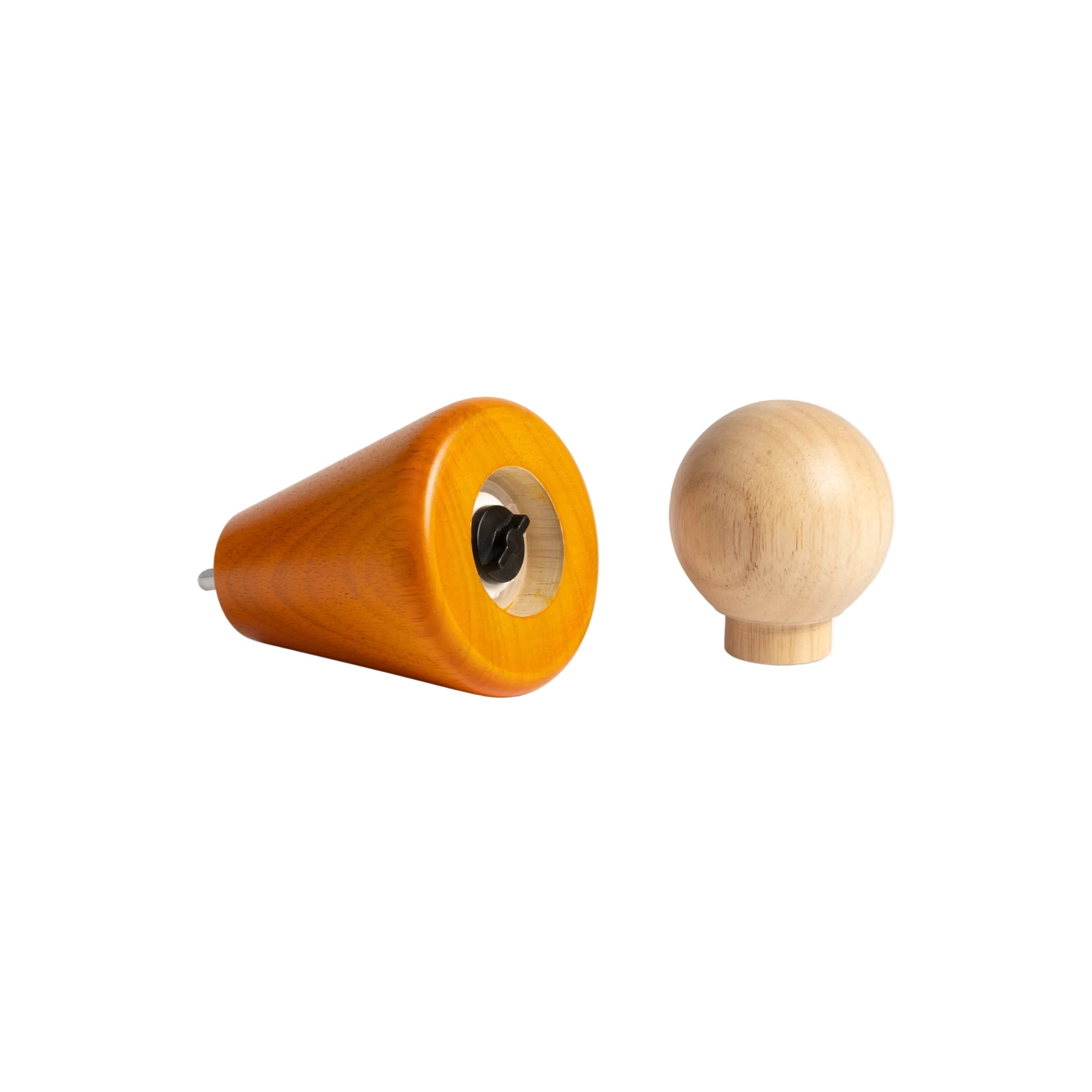 Gewürzmühle HALMA SMALL orange mit beige