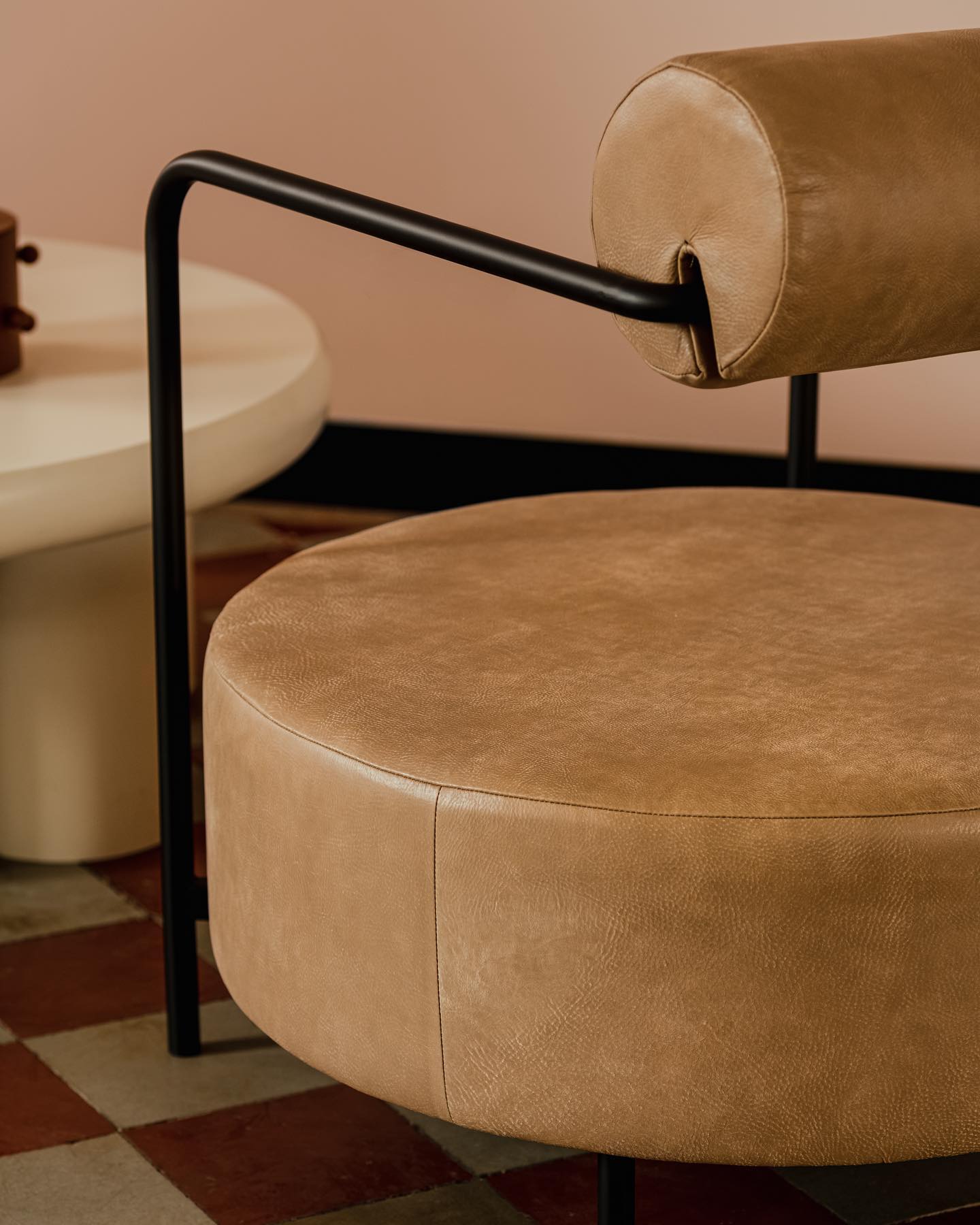 Saffron gepolsterter Sessel