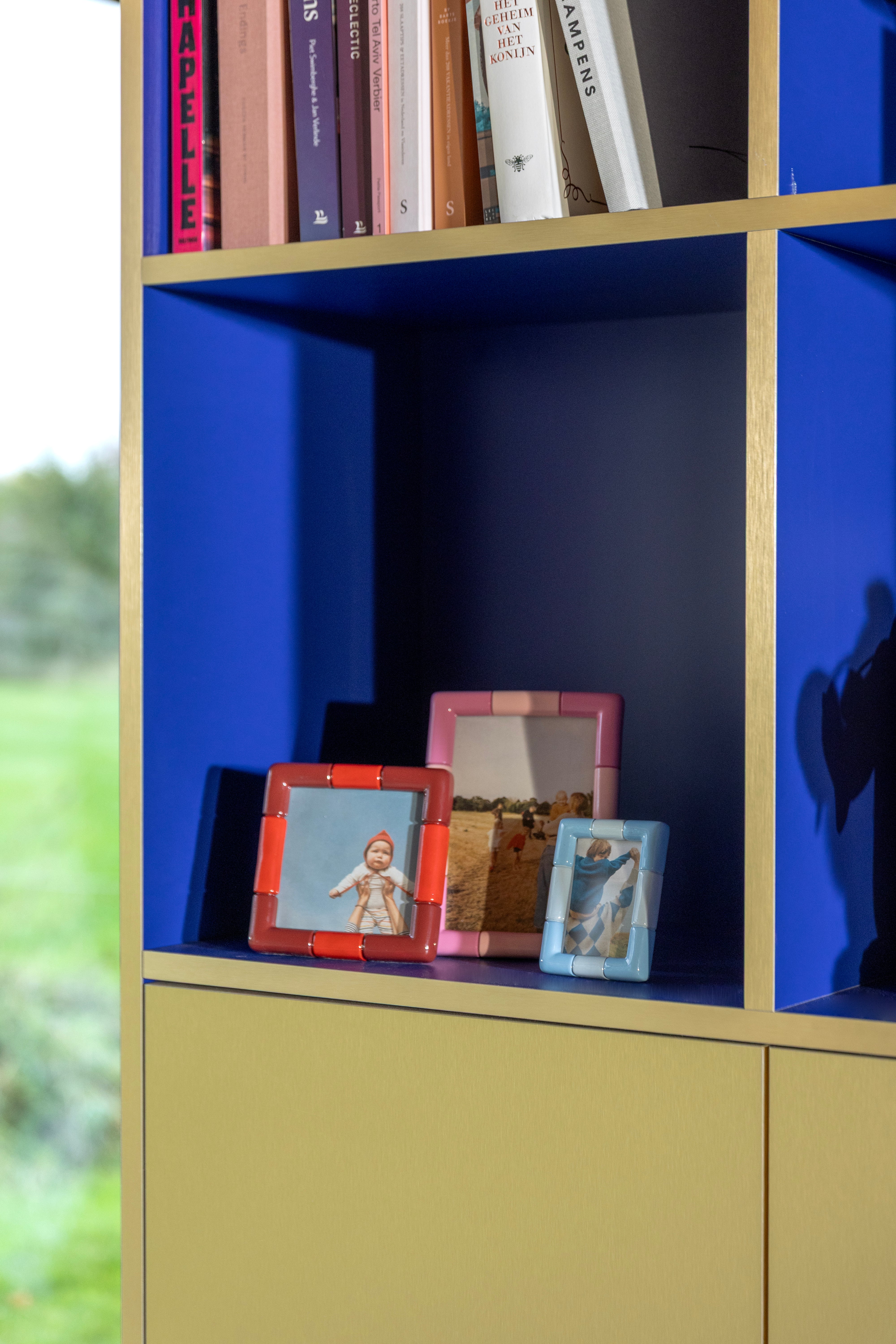 Bilderrahmen RIFT RECHTECK blau