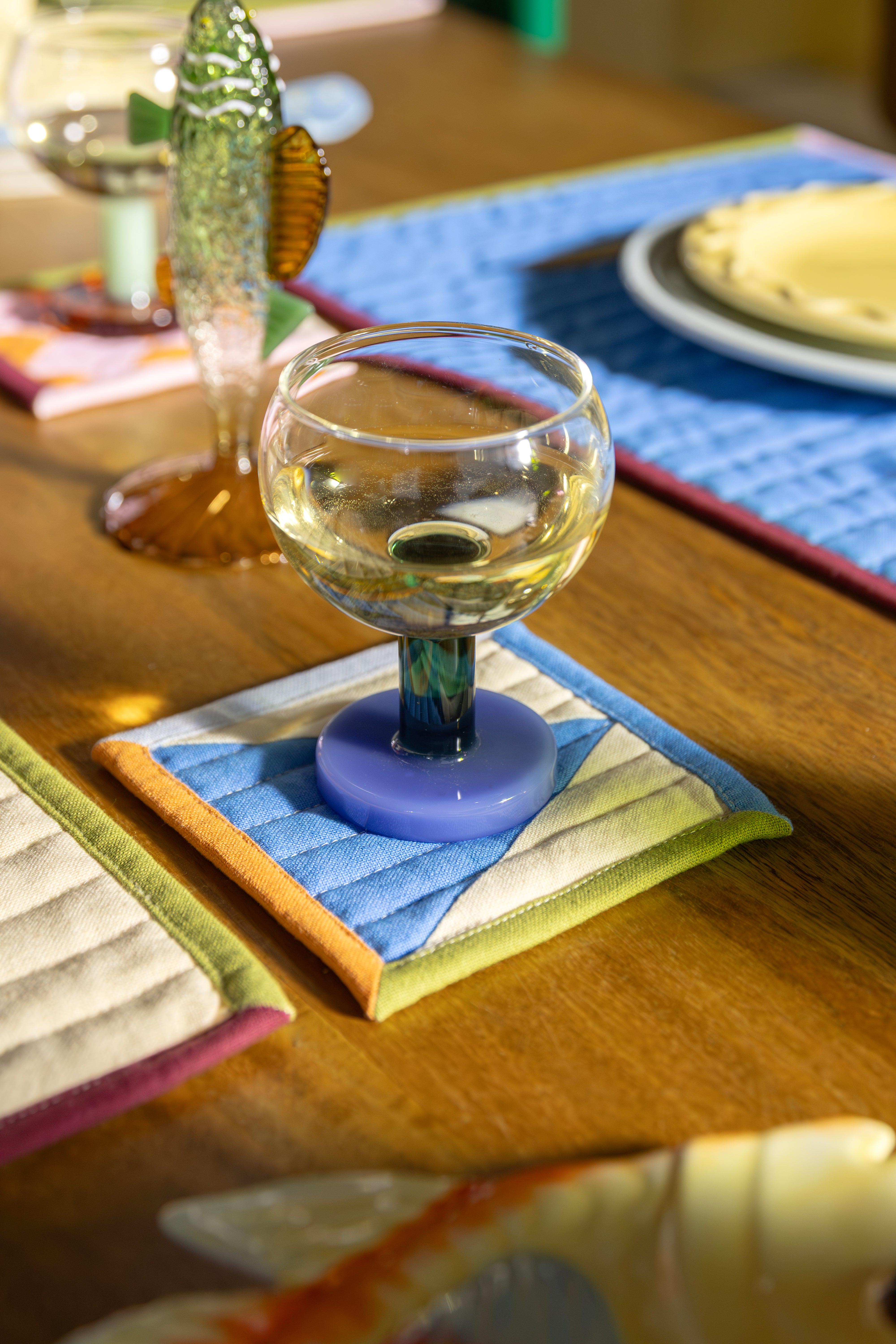 Bunte STITCH Untersetzer für Tassen