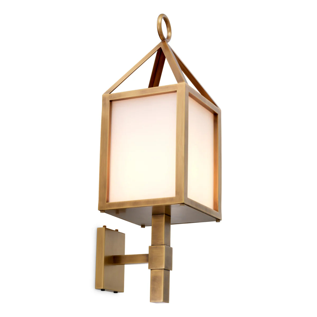 Antique Gold RISERVA Outdoor Wall Light