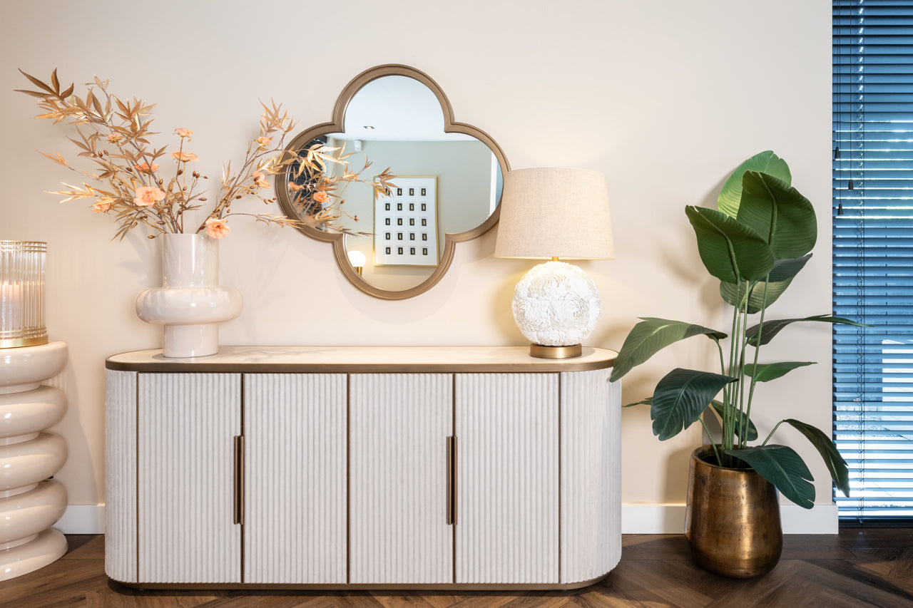 LOWEN brushed gold mirror