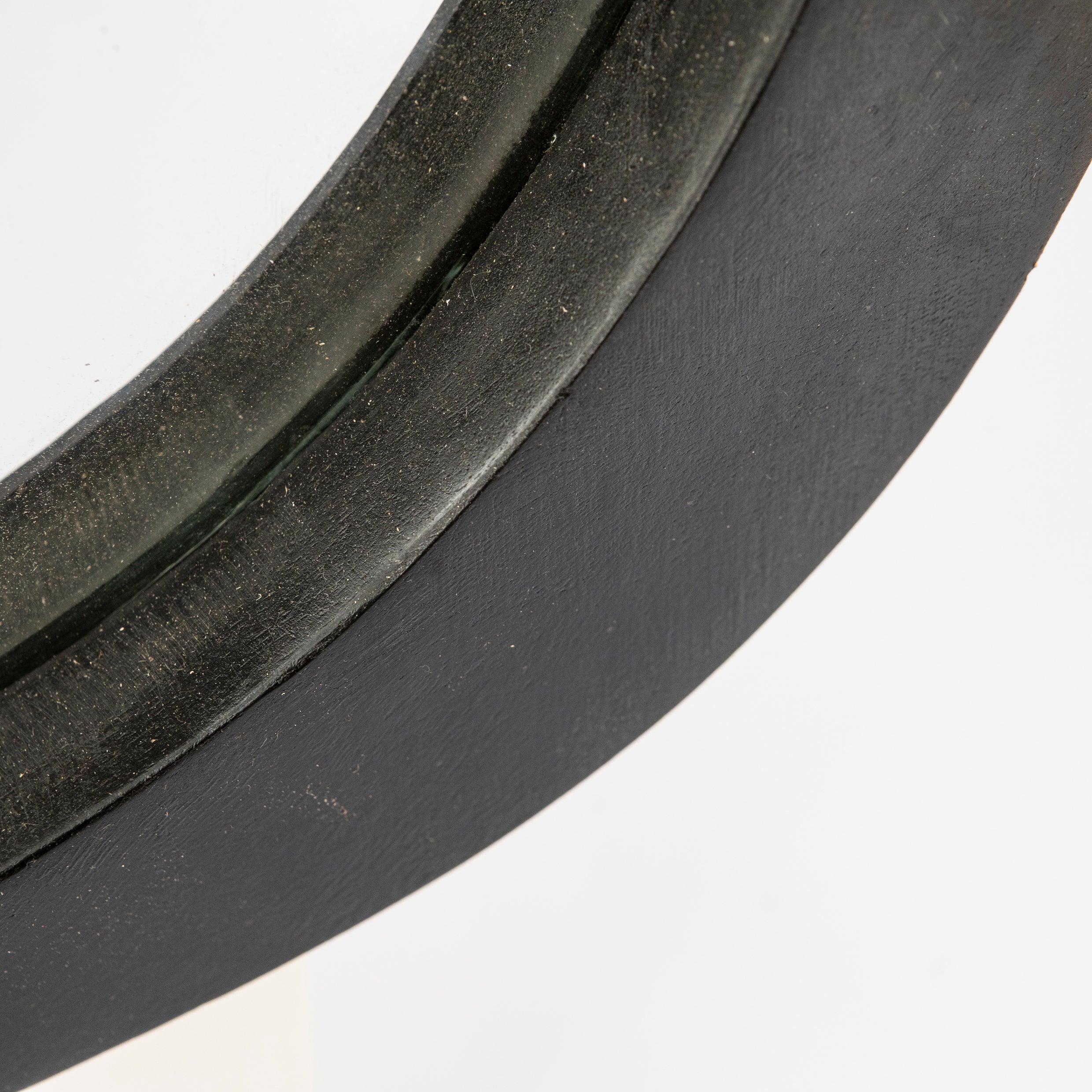 Lustro PLECTO schwarzes Mangoholz