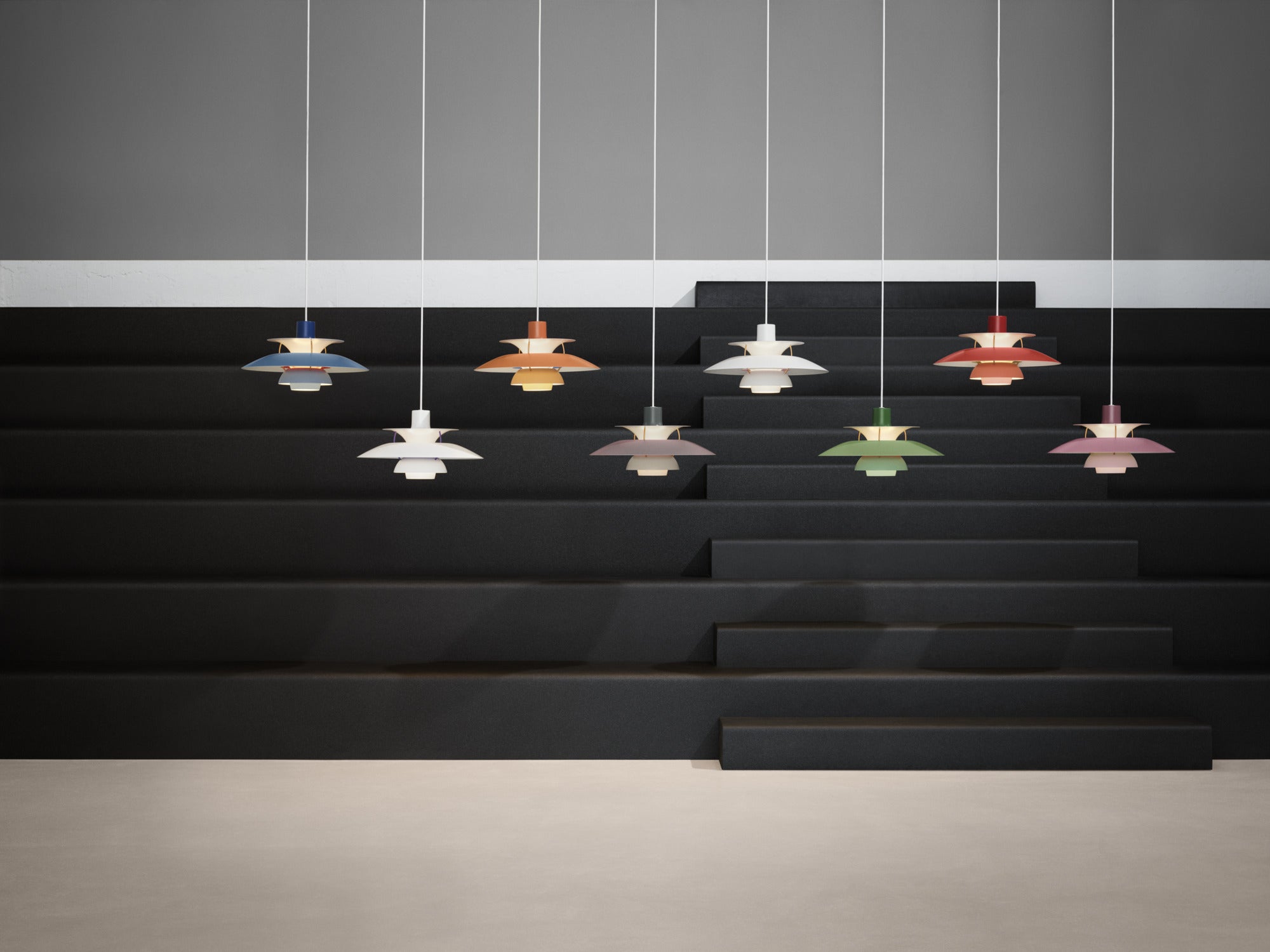 Pendelleuchte PH 5 in Grüntönen