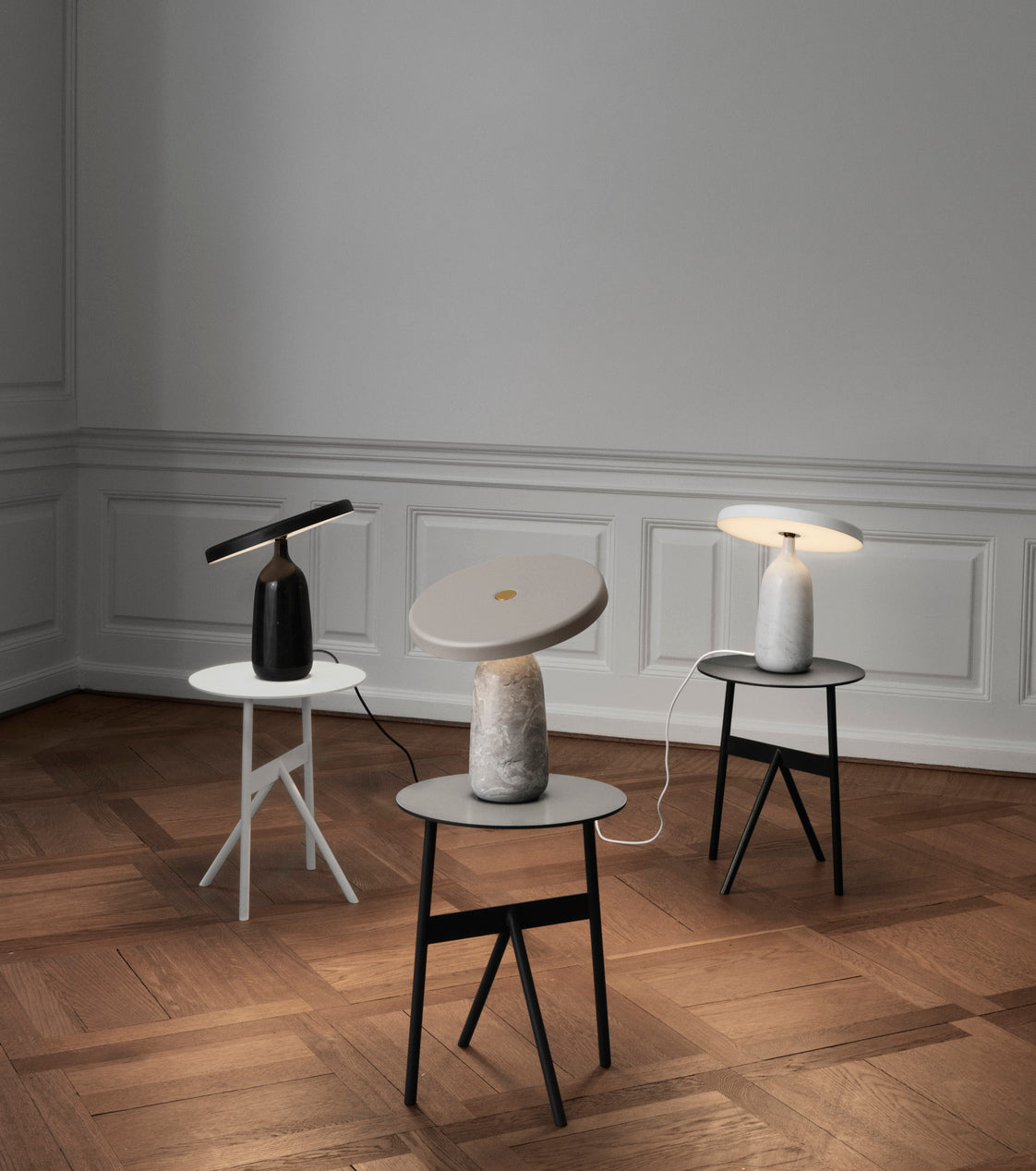 Eddy Black Tischlampe