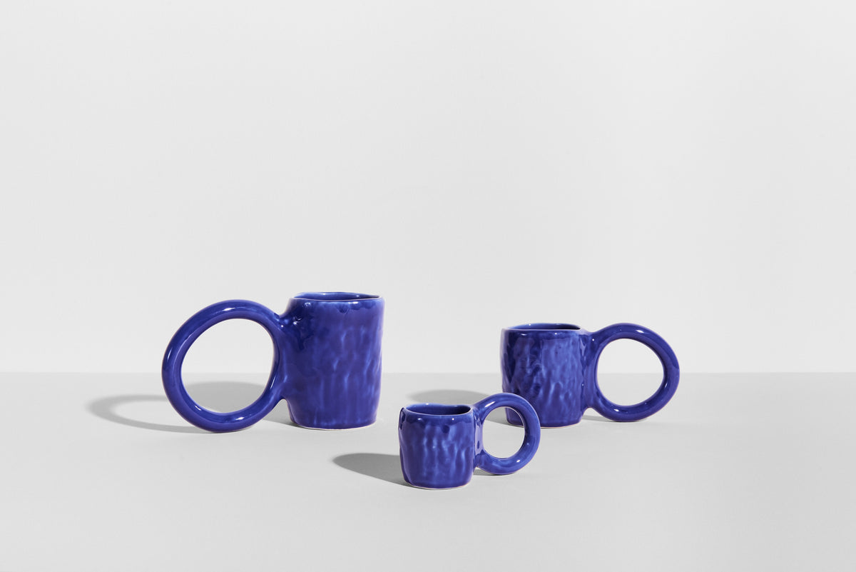 Blauer DONUT-Becher