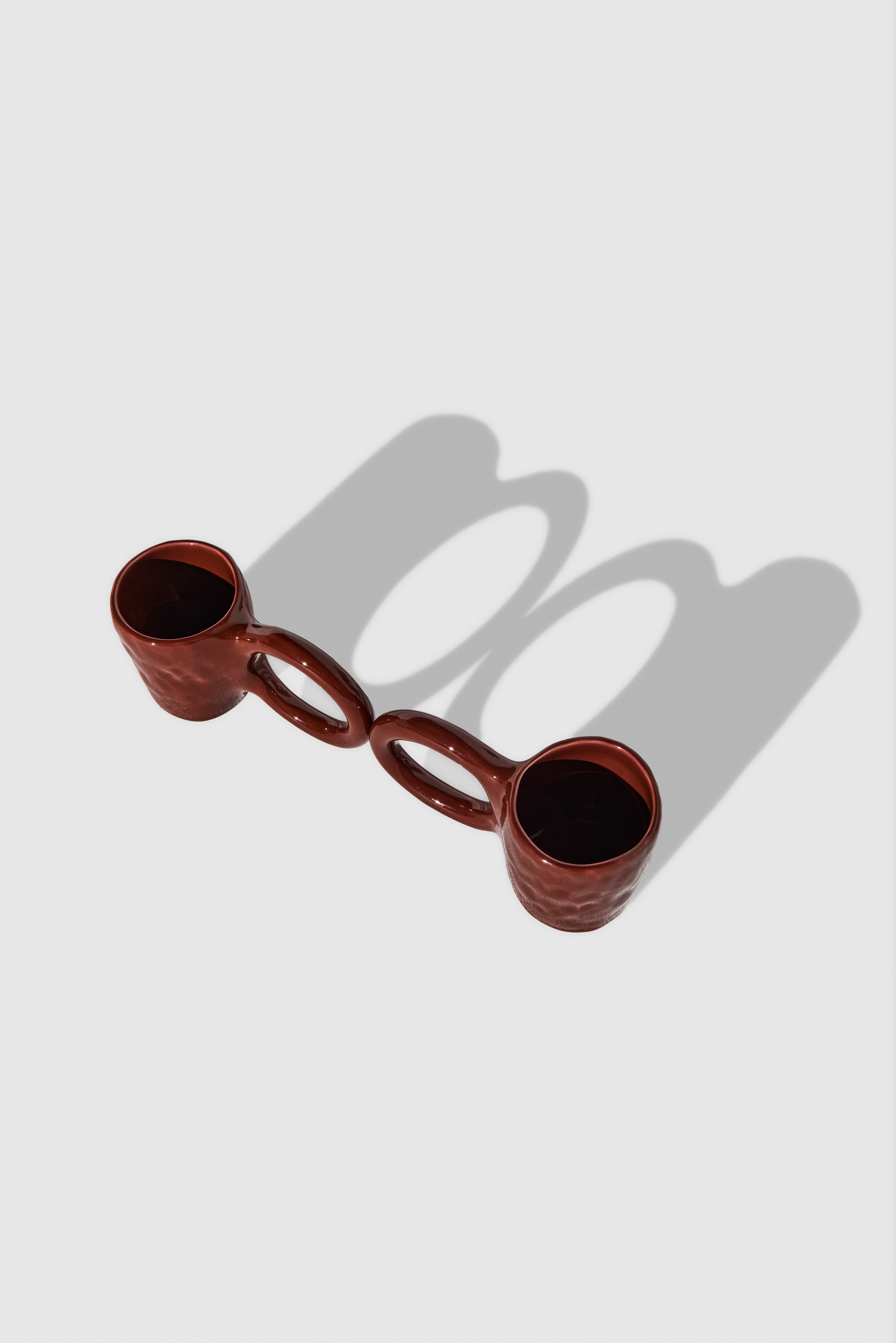 Espressotassen-Set DONUT in Kirschrot