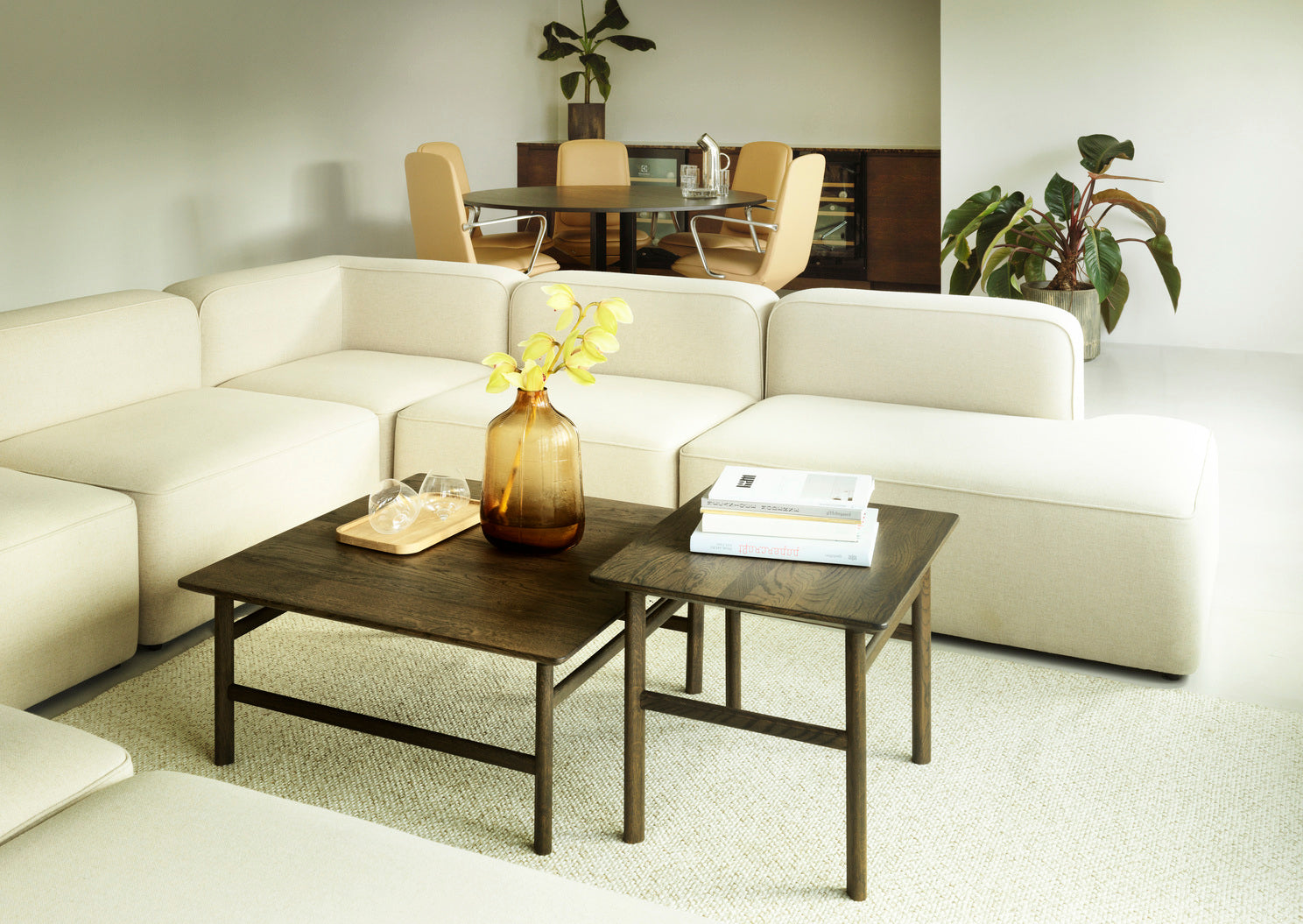 Couchtisch wachsen natürliche Eiche