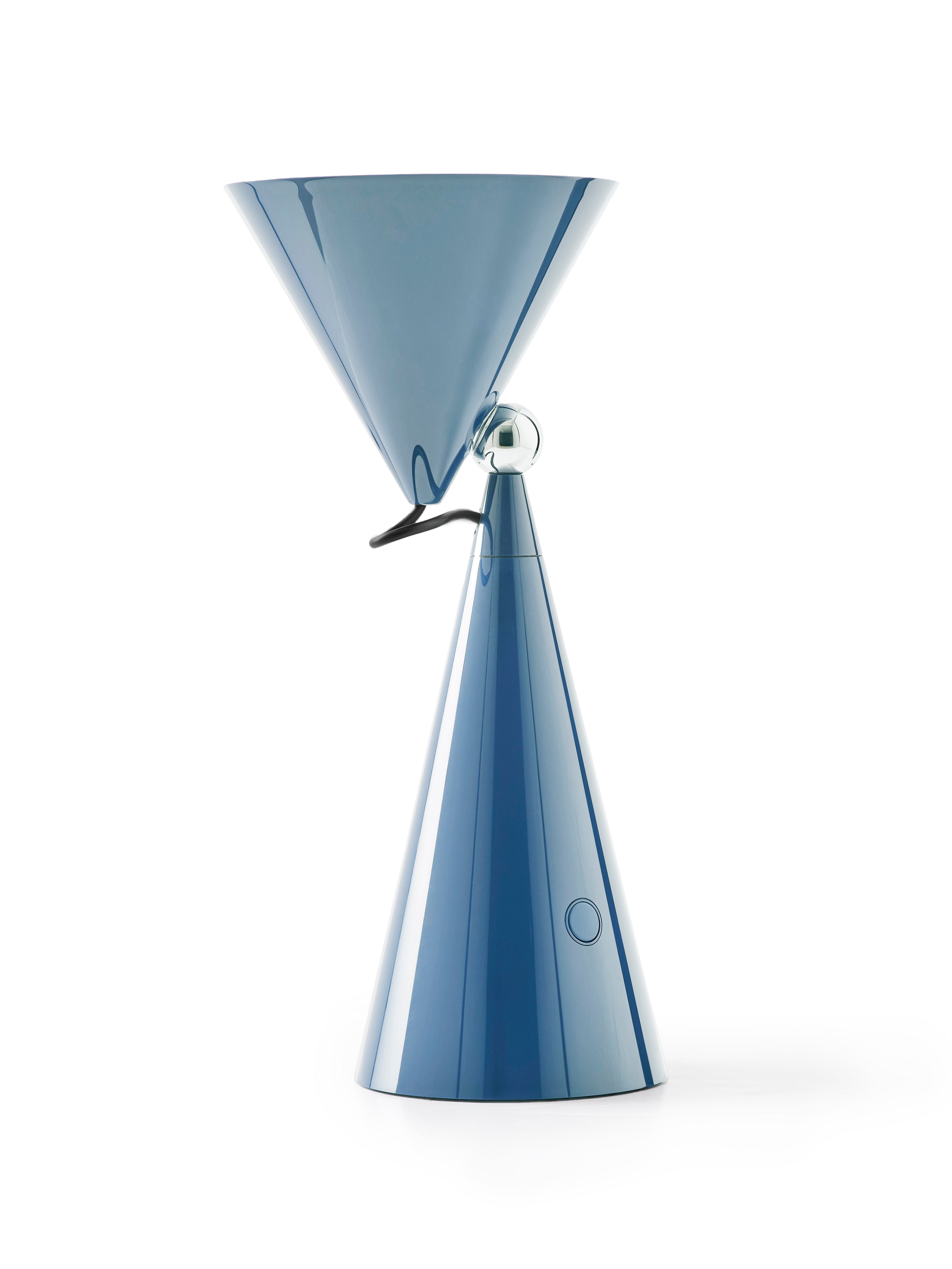 Tragbare Lampe POSE hellblau