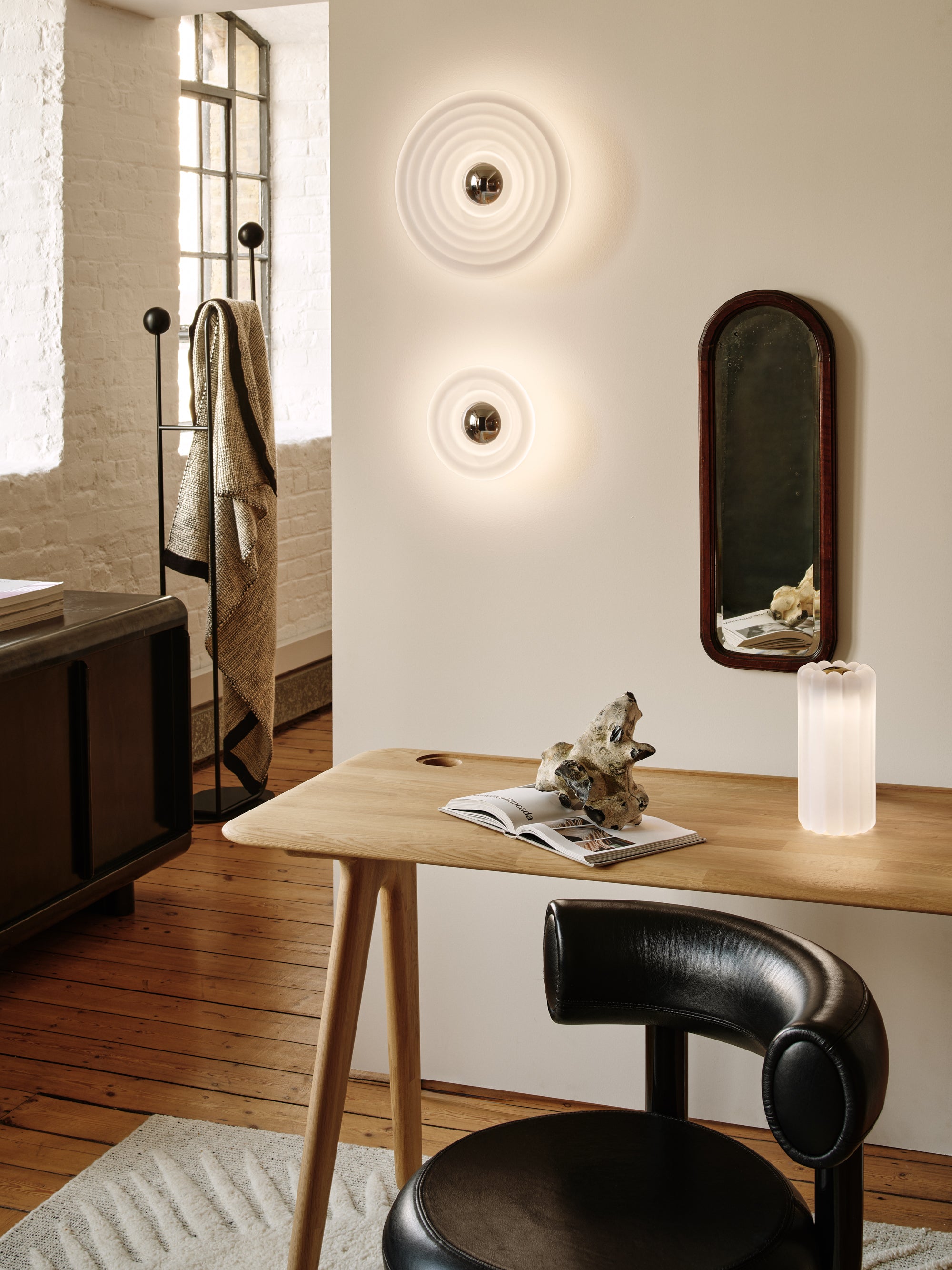 Lampa ścienna PRESS matowe szkło – Tom Dixon
