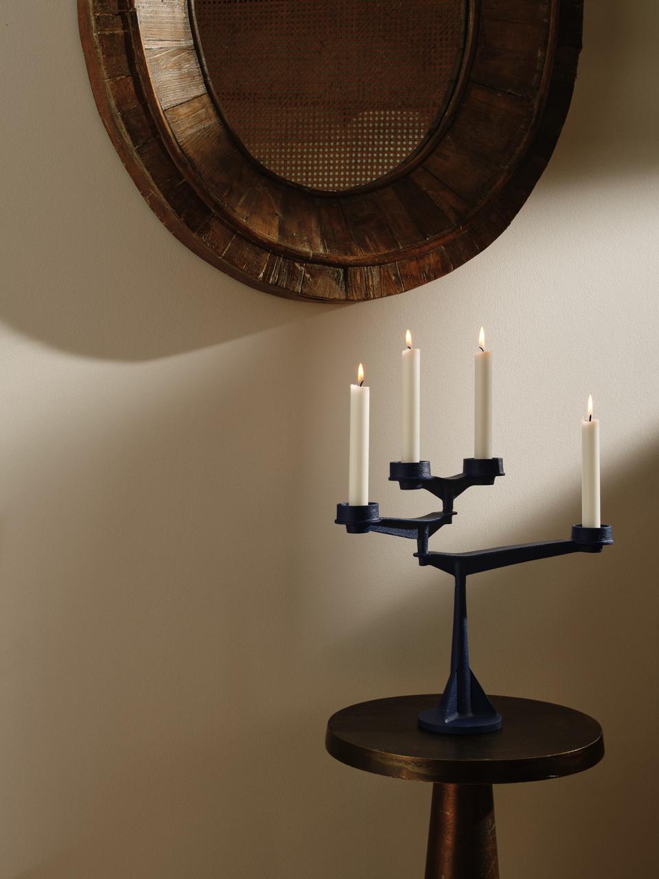 Kerzenhalter SPIN MINI dunkelblau