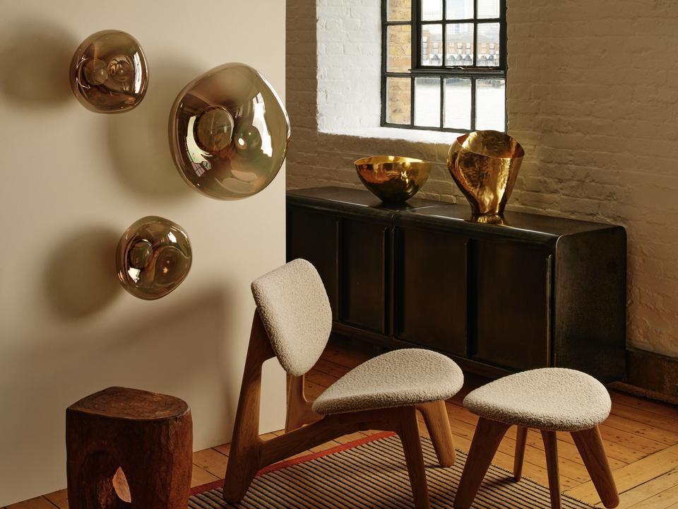 MELT Brown Wall Lamp