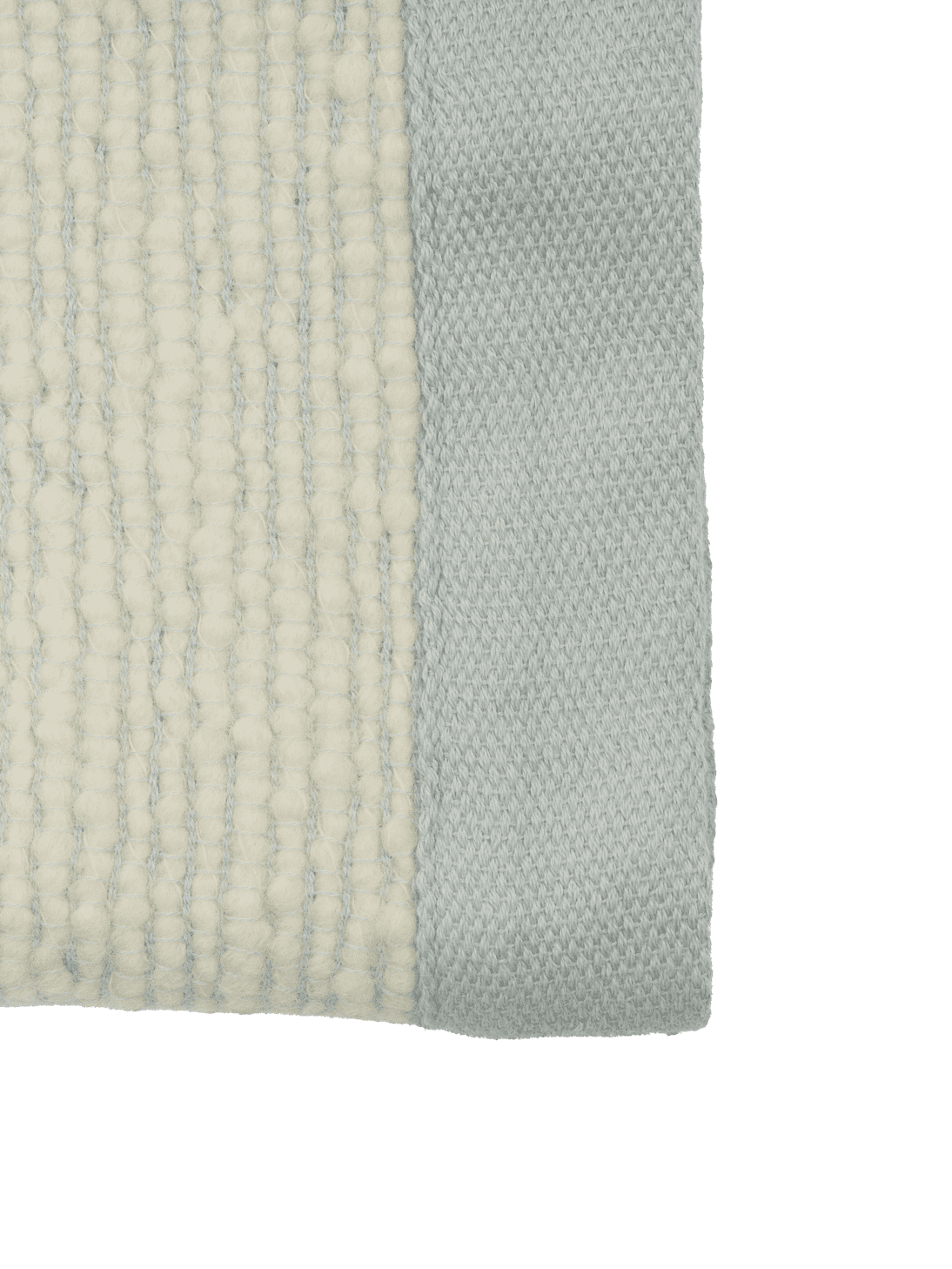 Koc THREAD cremefarben mit Blau