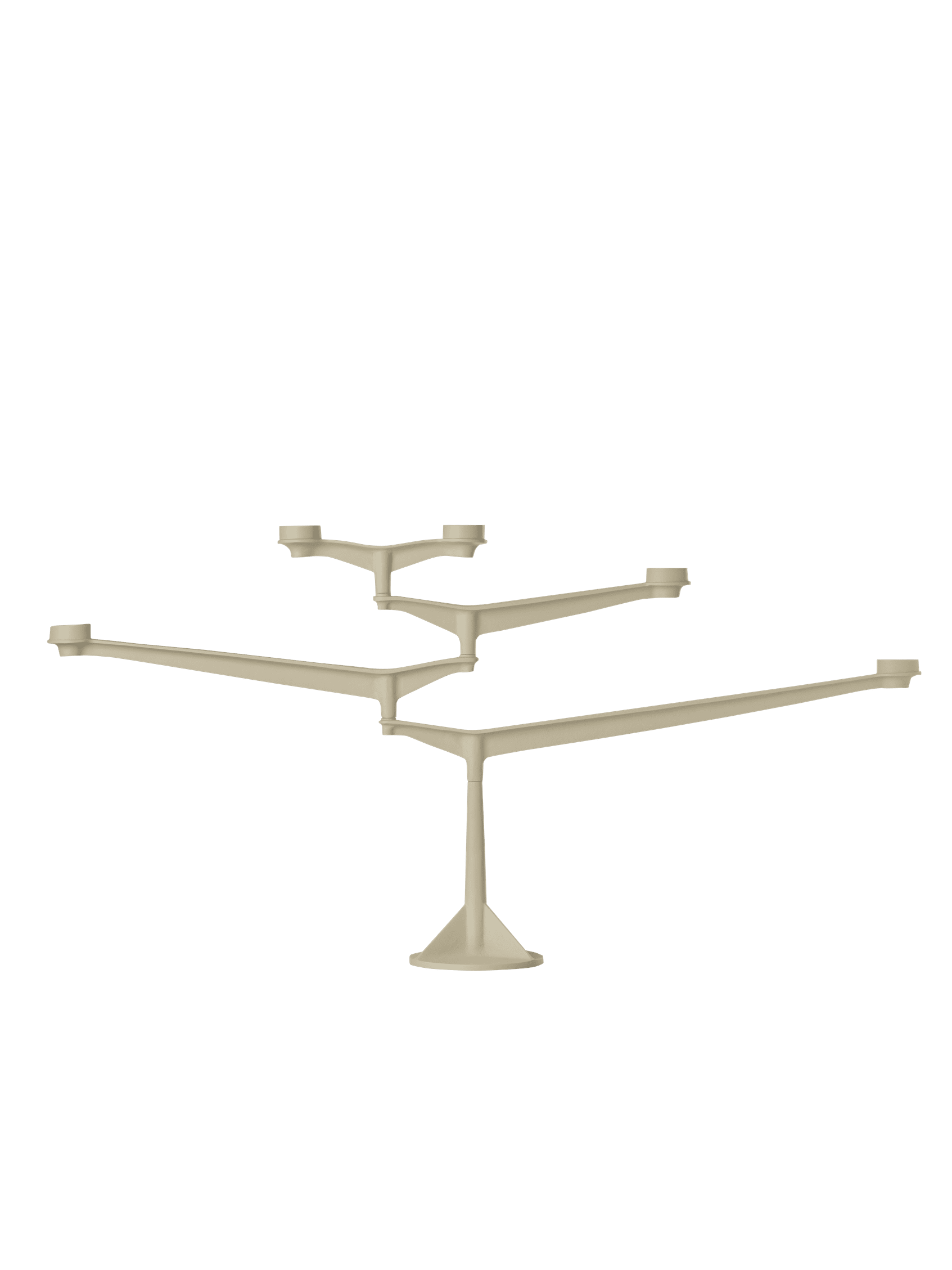 Cream Candle Holder SPIN