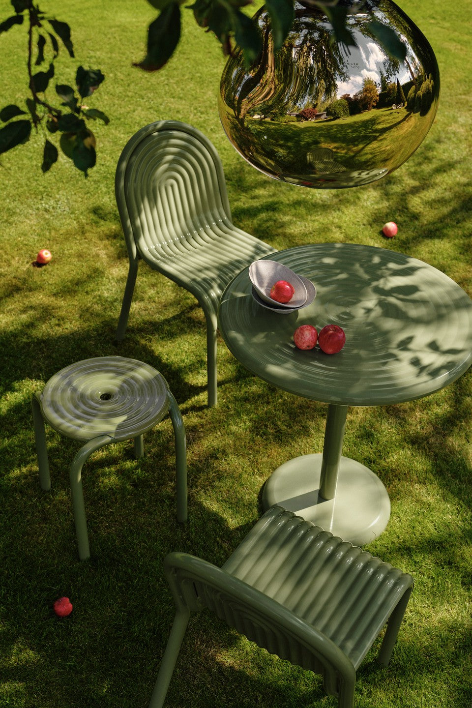 Outdoor Armchair GROOVE Green